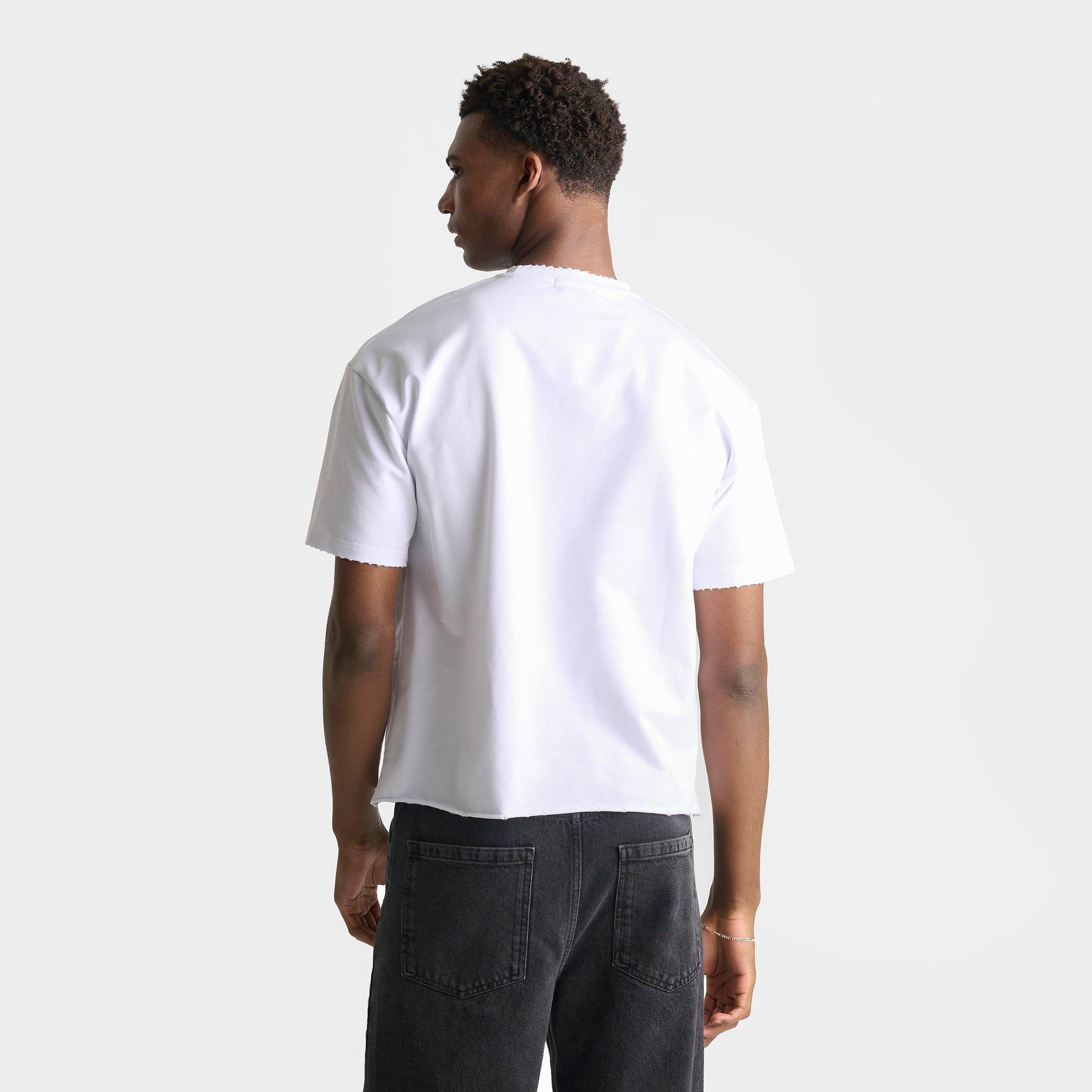 Men's Streetz Is Watchin Pray For Better Cropped T-Shirt