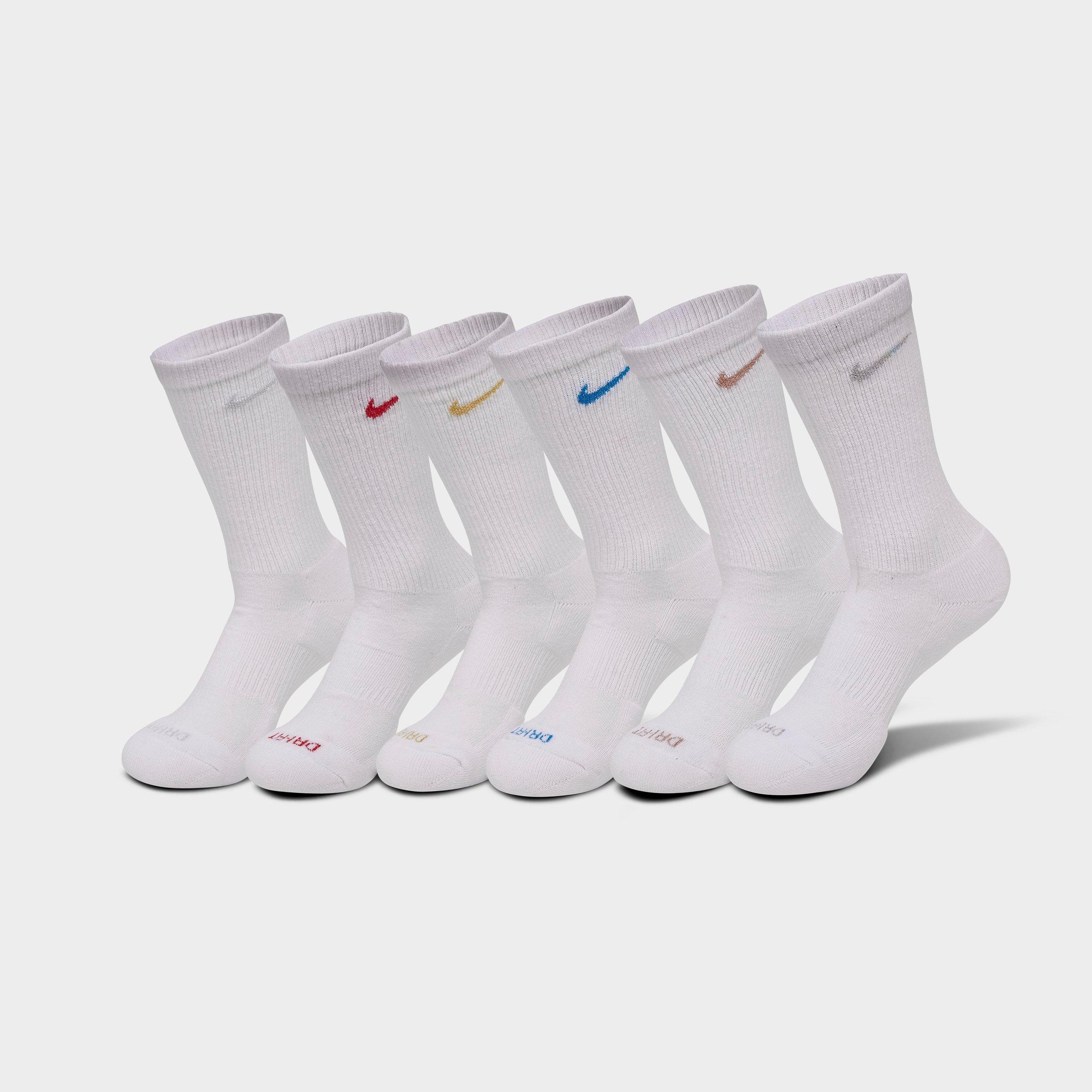 Nike Everyday Plus Cushioned Crew Training Socks (6-Pack)