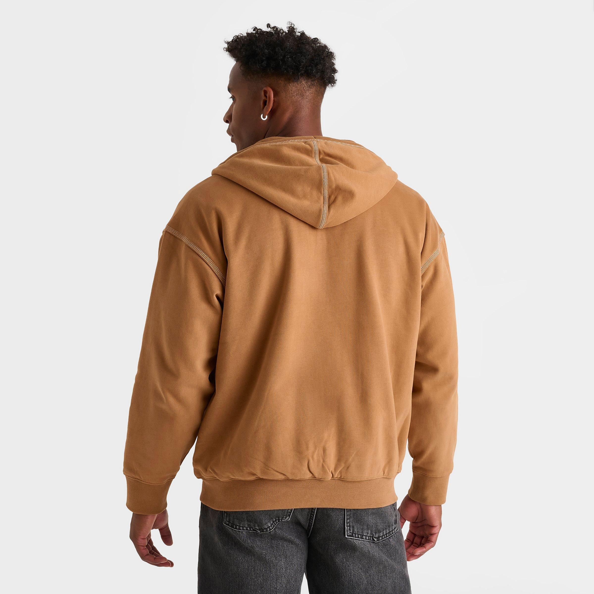 Men's Timberland Stack Logo Full-Zip Hoodie