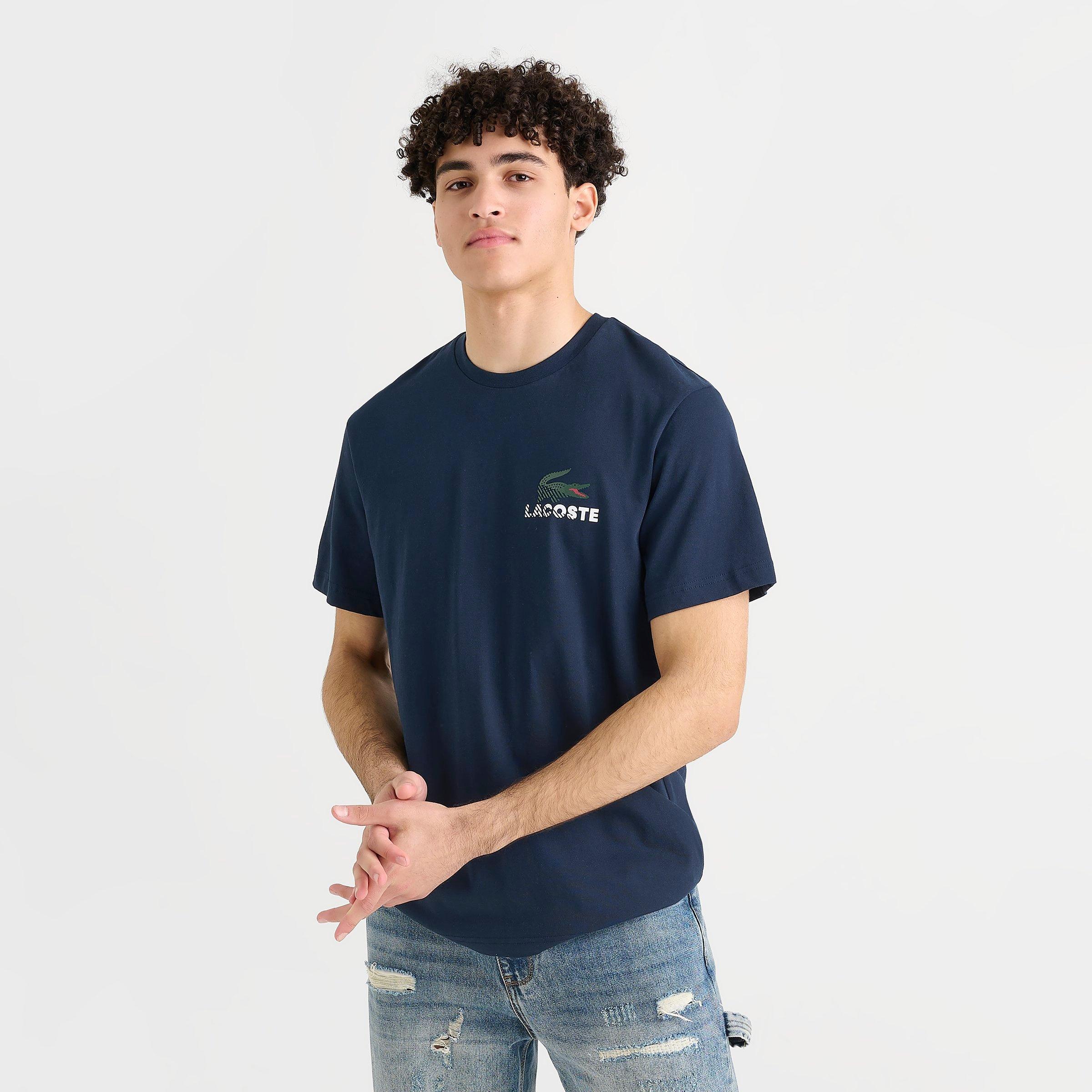 Men's Lacoste Logo Back Print T-Shirt