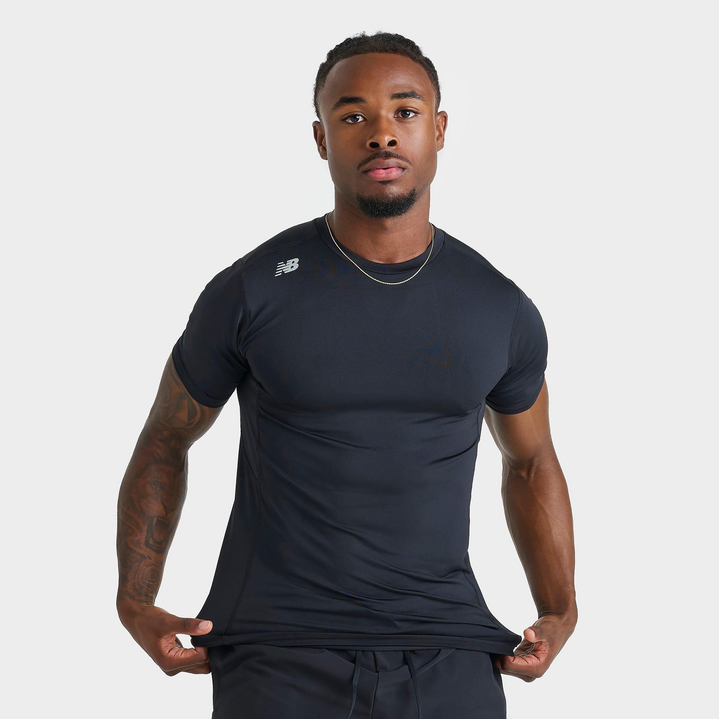 Sports Fitness New Balance Dry Shirt Grey New Balance Essential