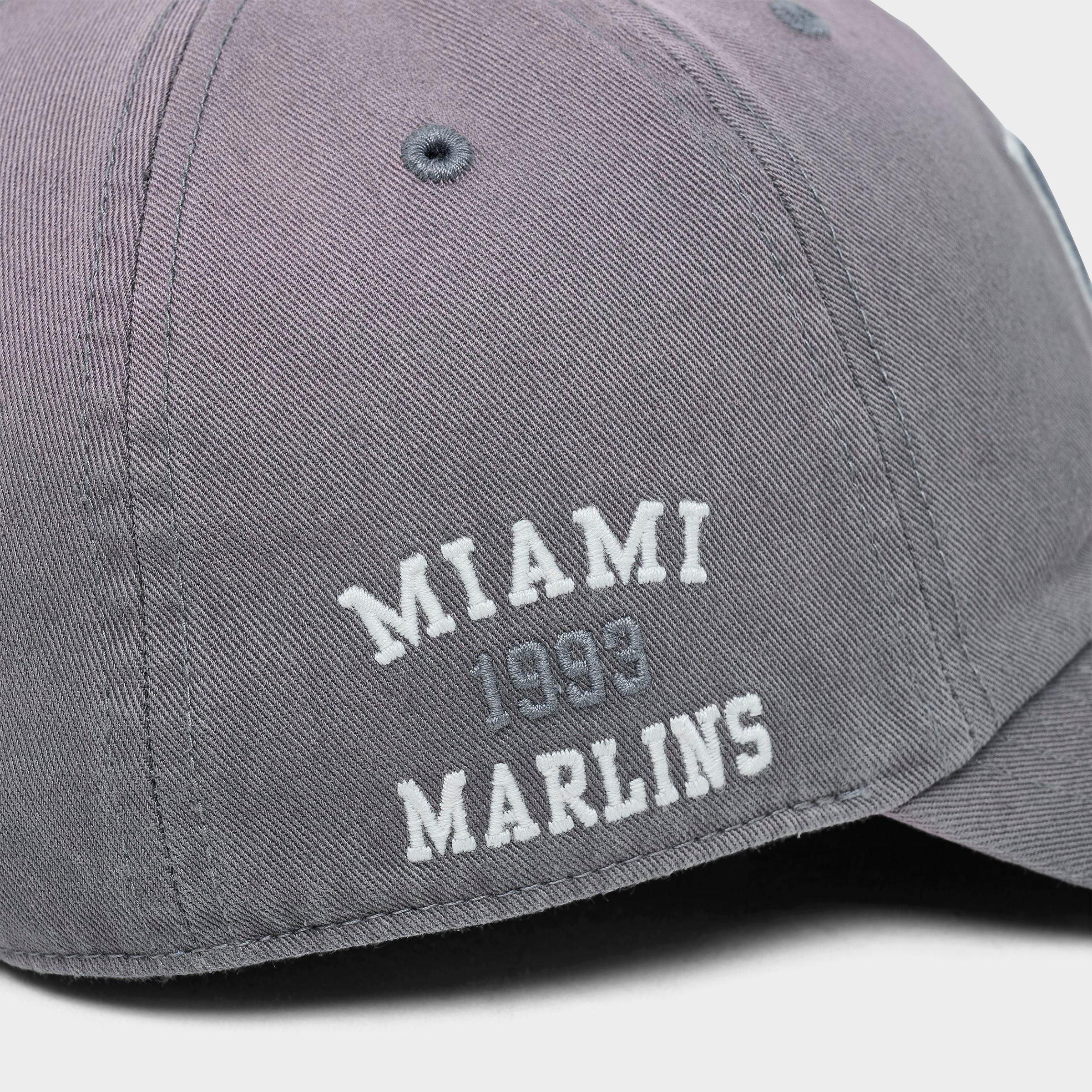 '47 Miami Marlins MLB Truro Clean Up Strapback Hat