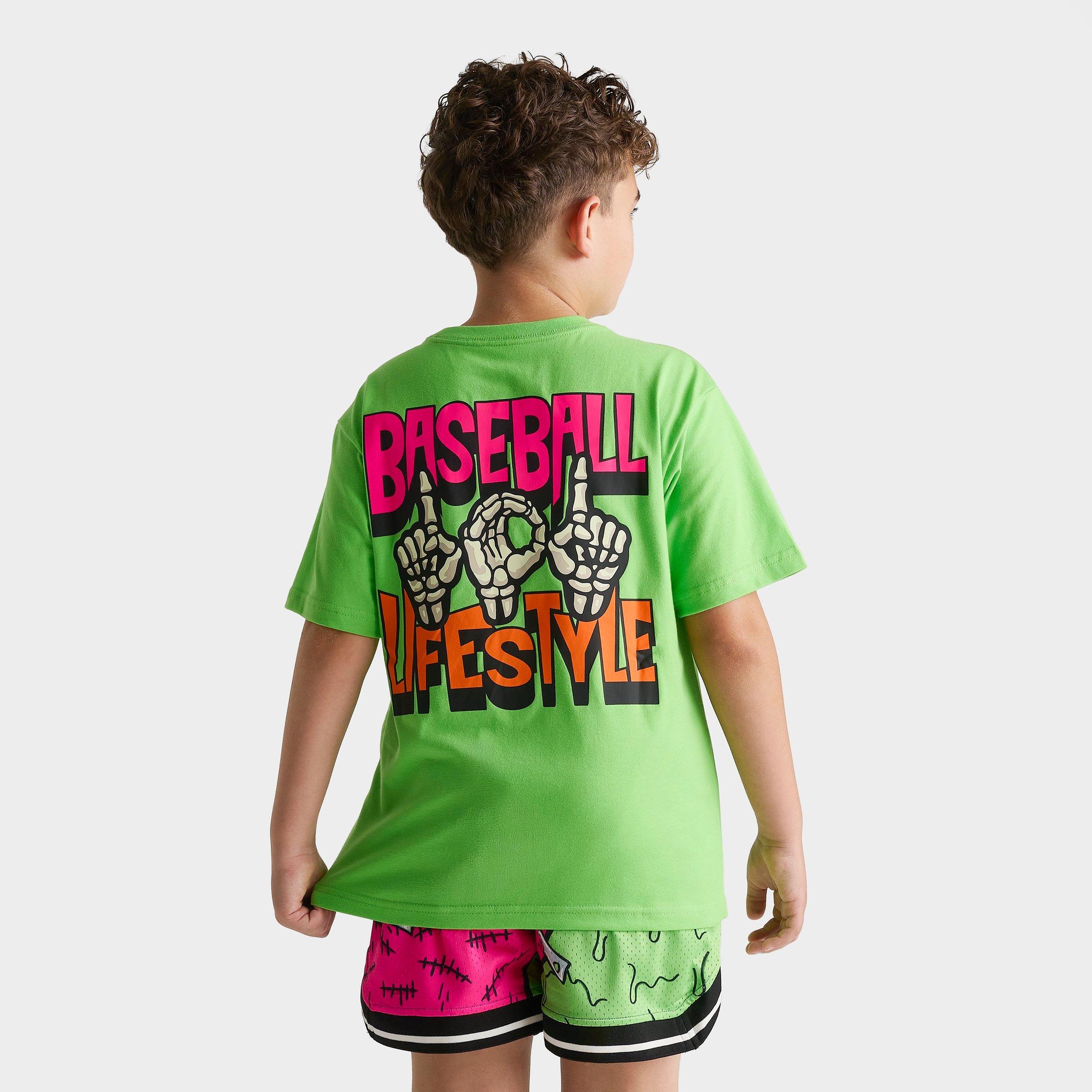 Big Kids' Baseball Lifestyle 101 Skeleton T-Shirt