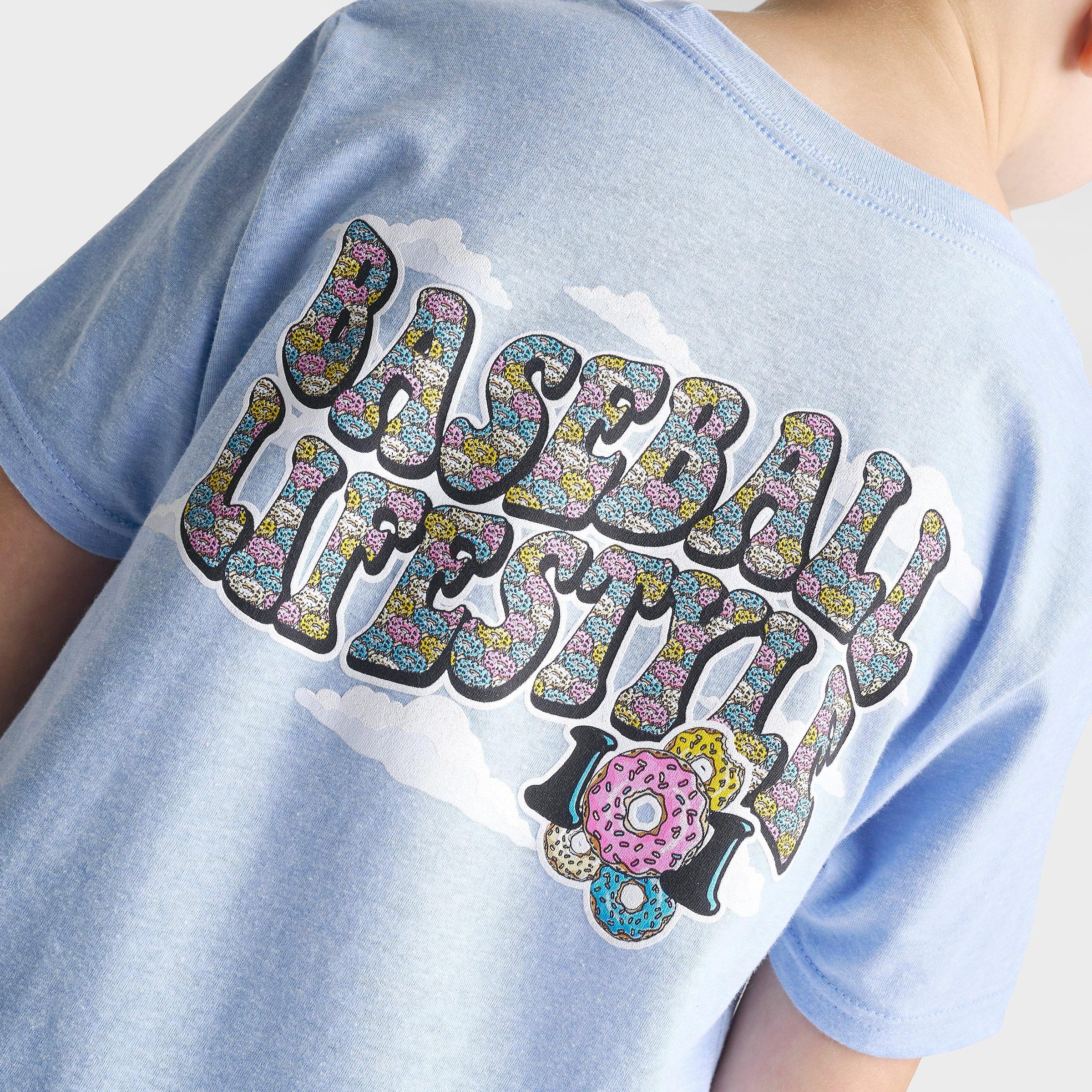 Big Kids' Baseball Lifestyle 101 Sugar Rush Donut T-Shirt