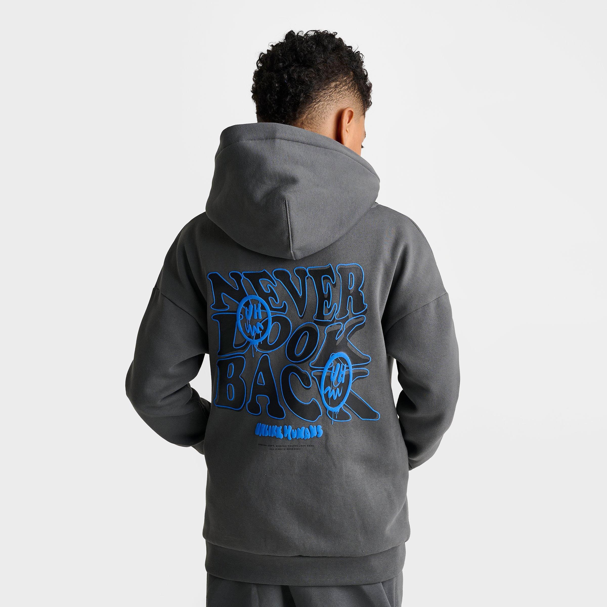 Big Kids' Unlike Humans Never Look Back Full-Zip Hoodie