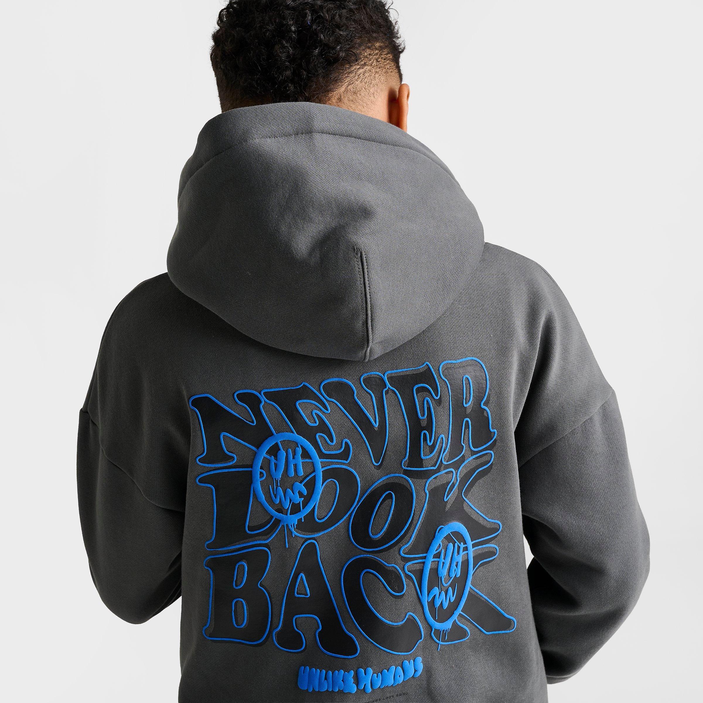 Big Kids' Unlike Humans Never Look Back Full-Zip Hoodie