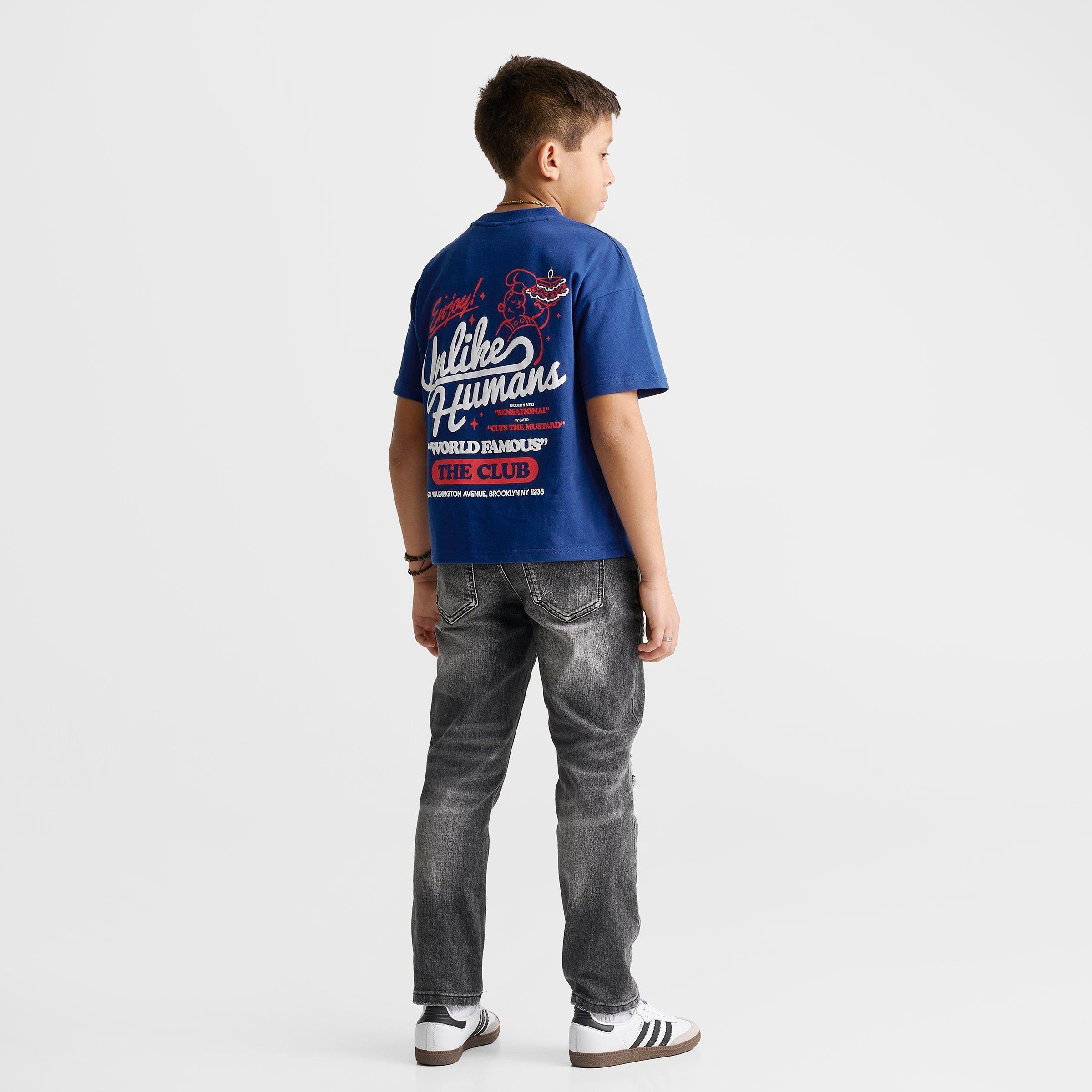 Big Kids' Unlike Humans Club Deli T-Shirt