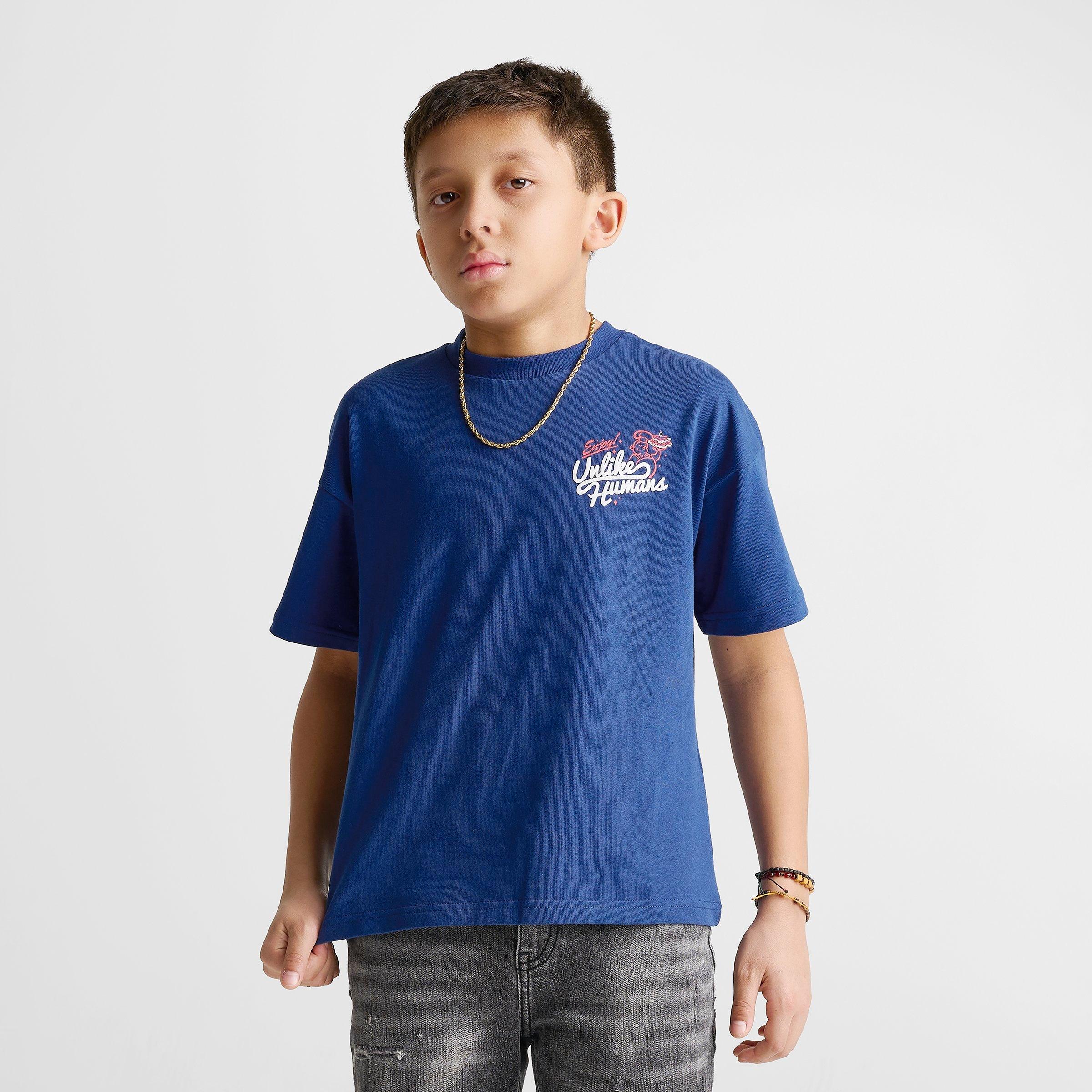 Big Kids' Unlike Humans Club Deli T-Shirt