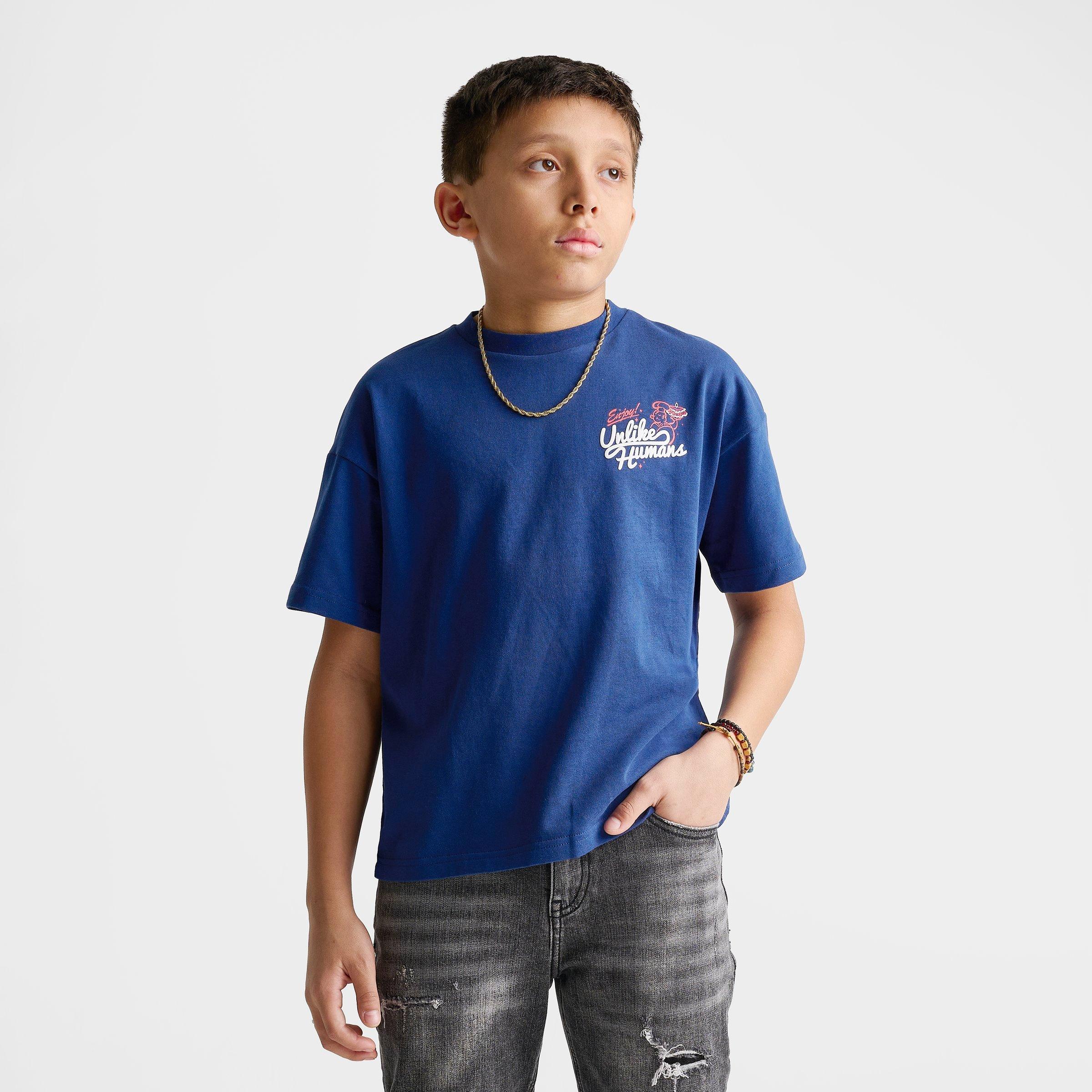 Big Kids' Unlike Humans Club Deli T-Shirt