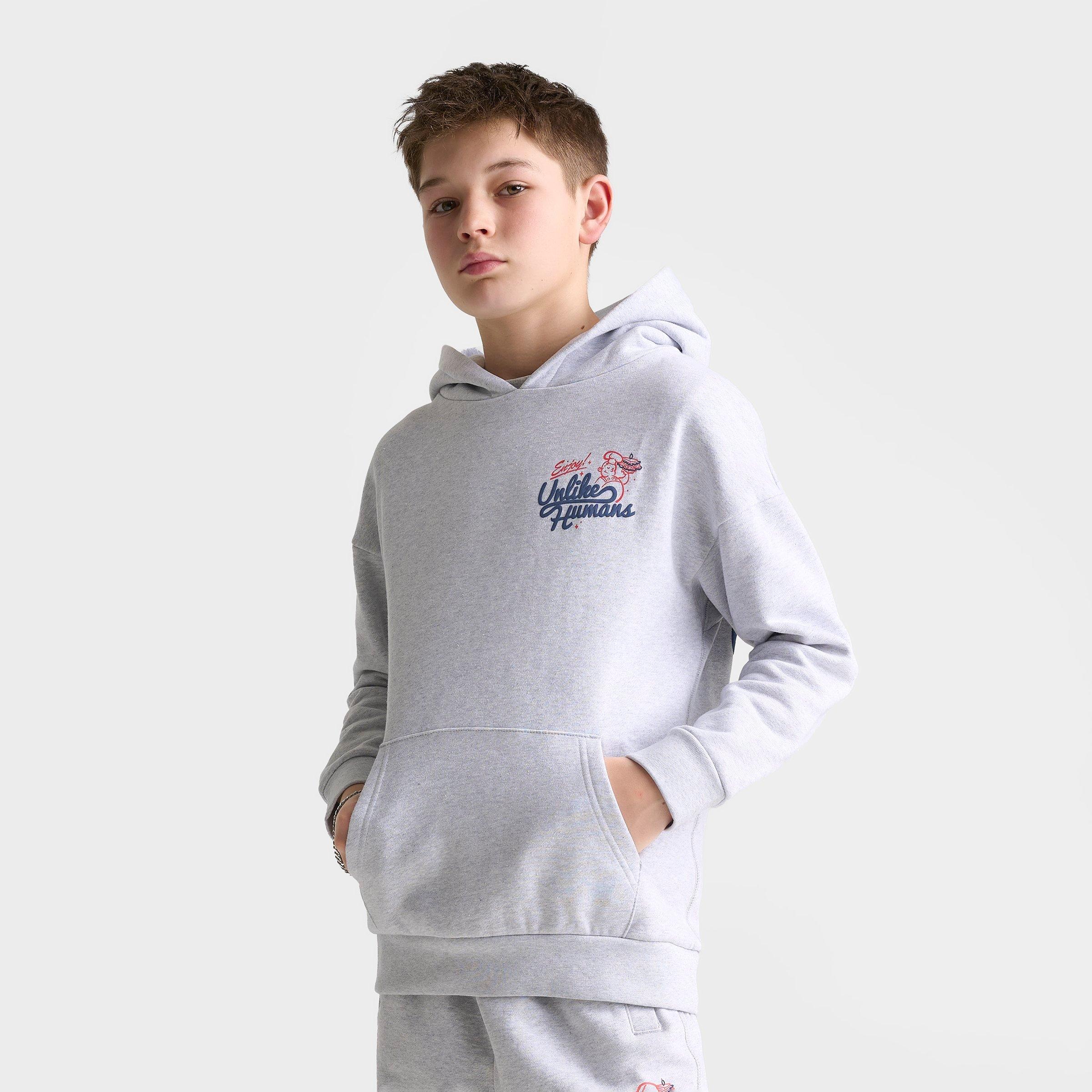 Big Kids' Unlike Humans Club Deli Pullover Hoodie