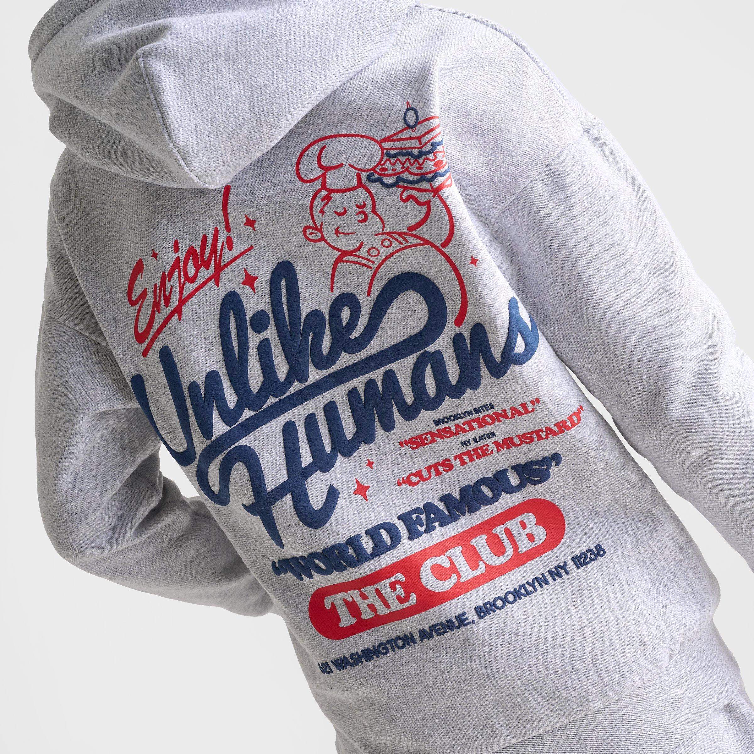 Big Kids' Unlike Humans Club Deli Pullover Hoodie