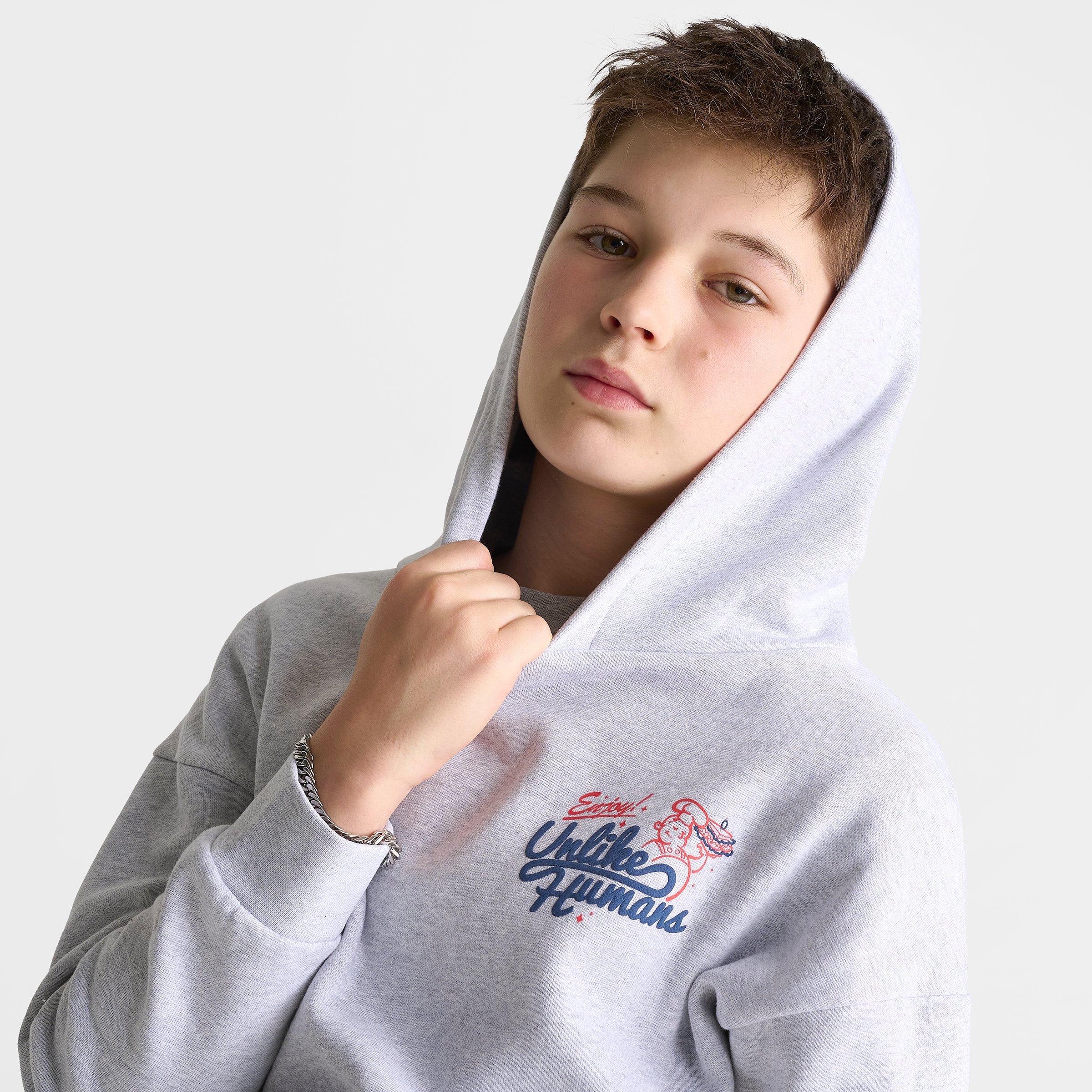 Big Kids' Unlike Humans Club Deli Pullover Hoodie