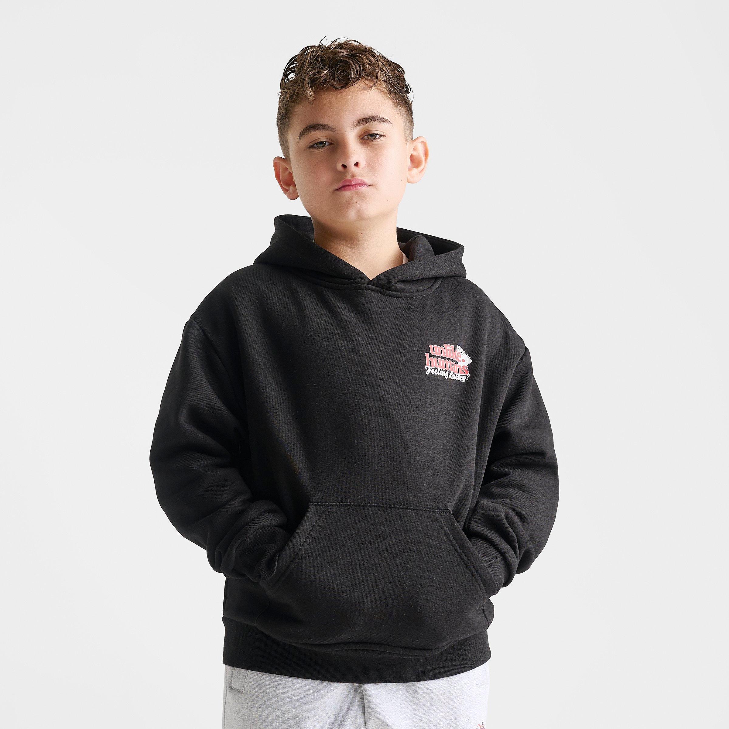 Big Kids' Unlike Humans Lucky Pullover Hoodie