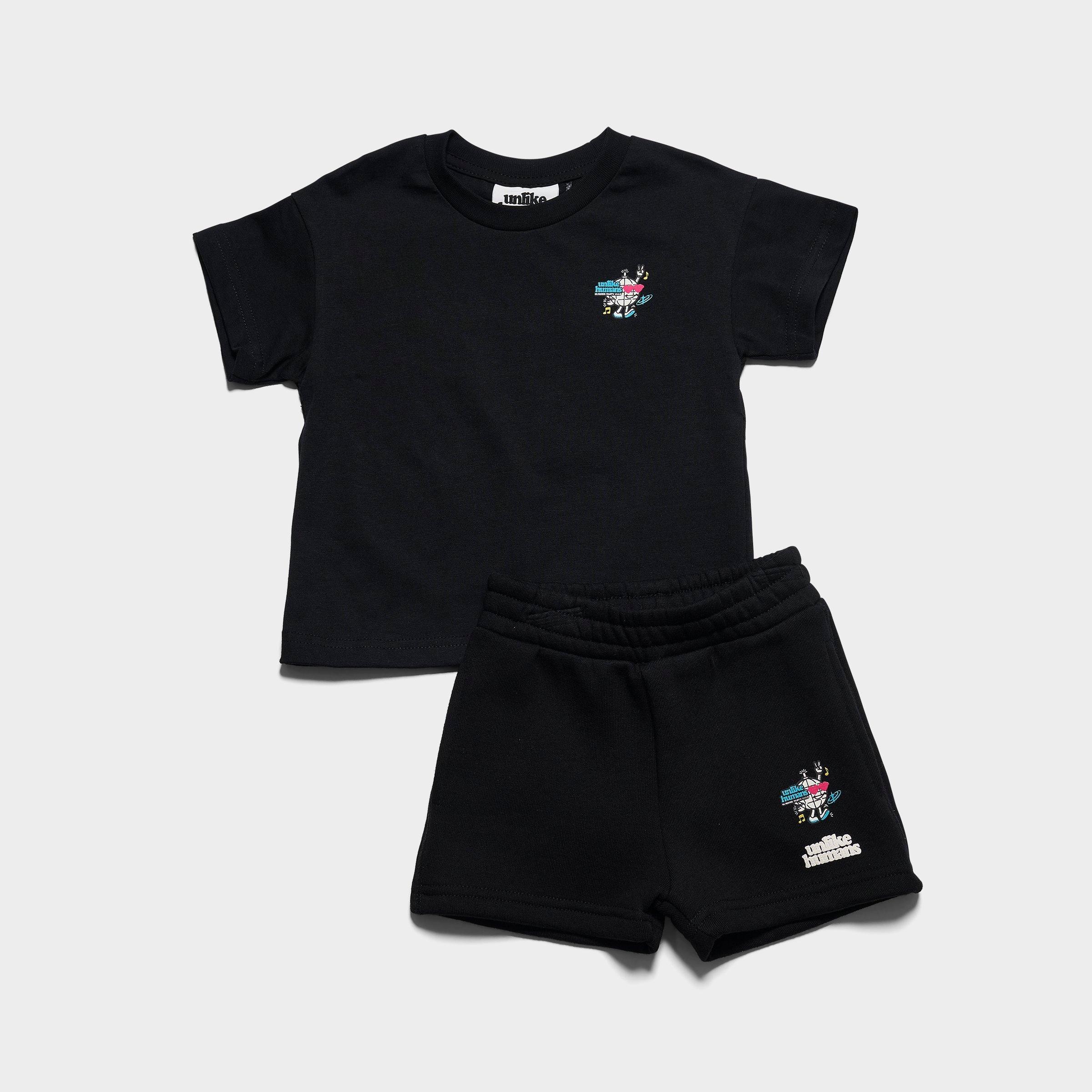 Infant Unlike Humans Summer Party T-Shirt and Shorts Set