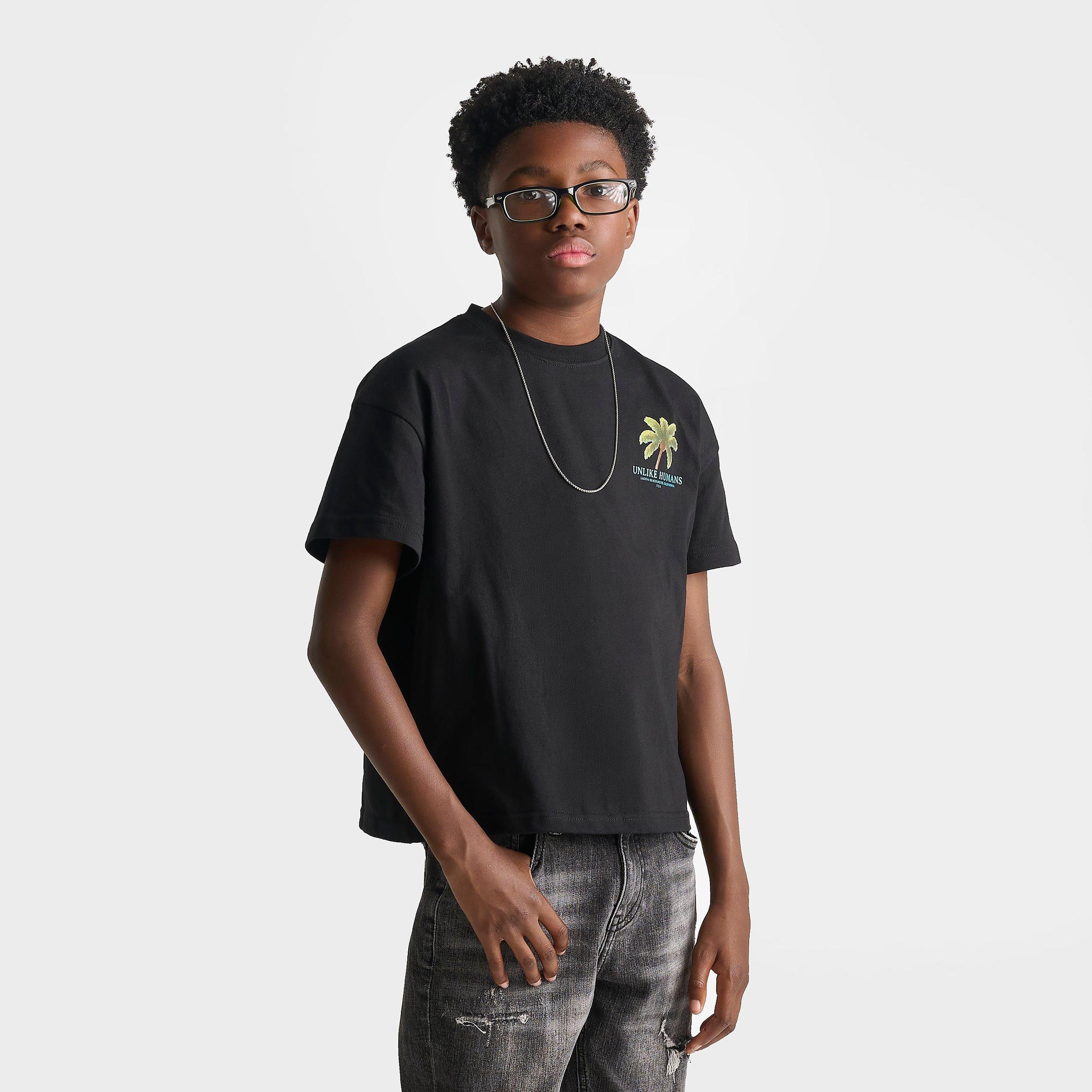 Big Kids' Unlike Humans Beach T-Shirt