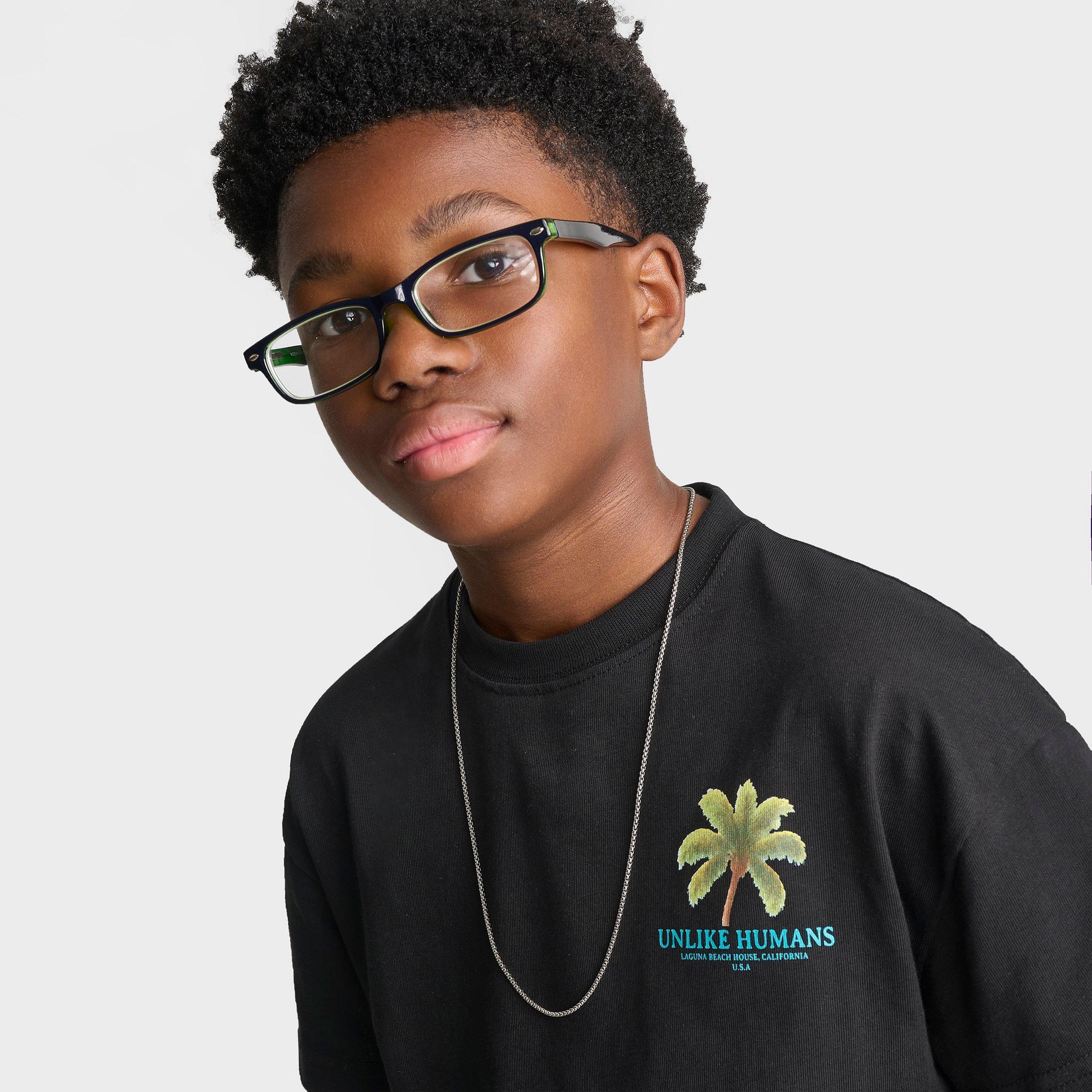 Big Kids' Unlike Humans Beach T-Shirt
