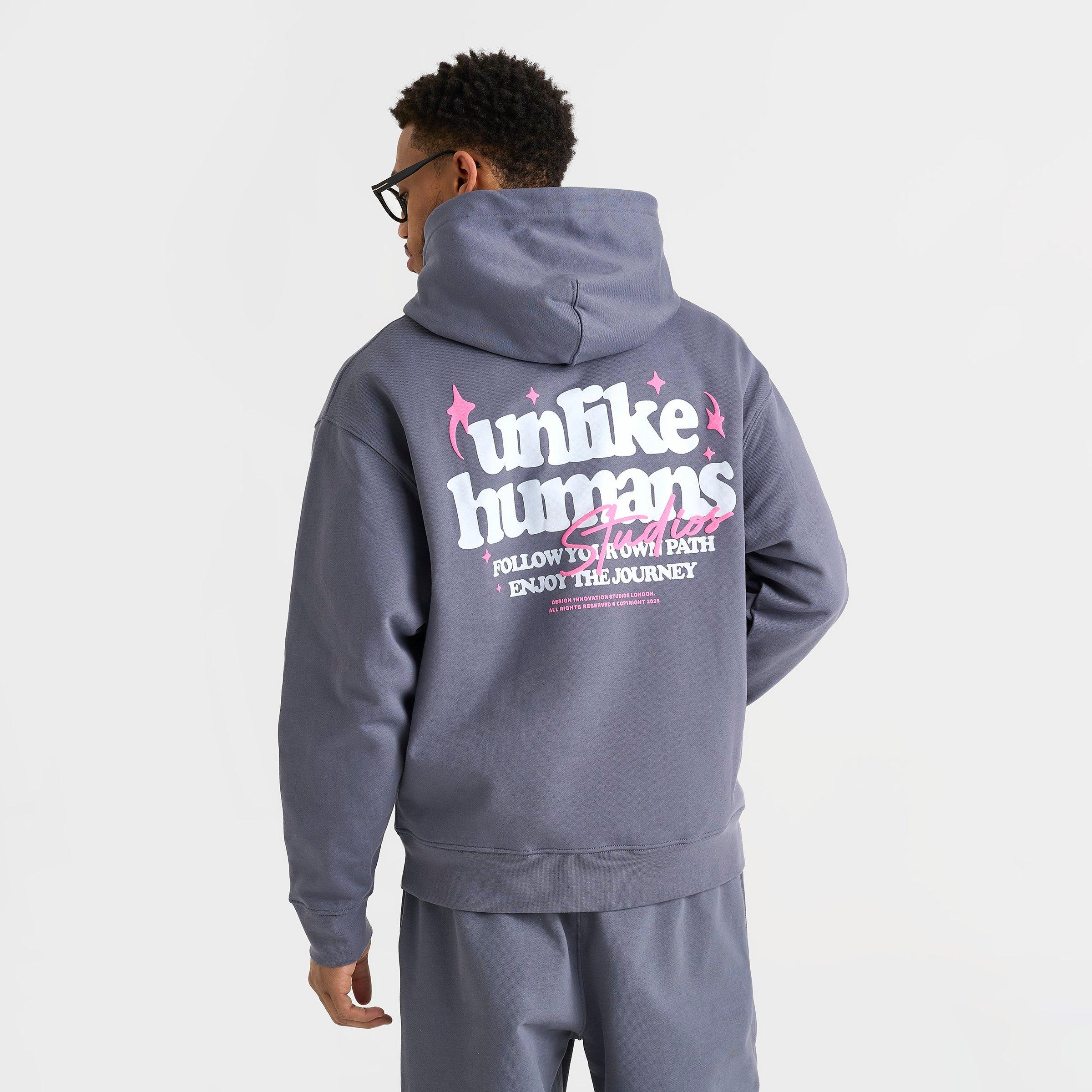 Men's Unlike Humans Crafted Pullover Hoodie