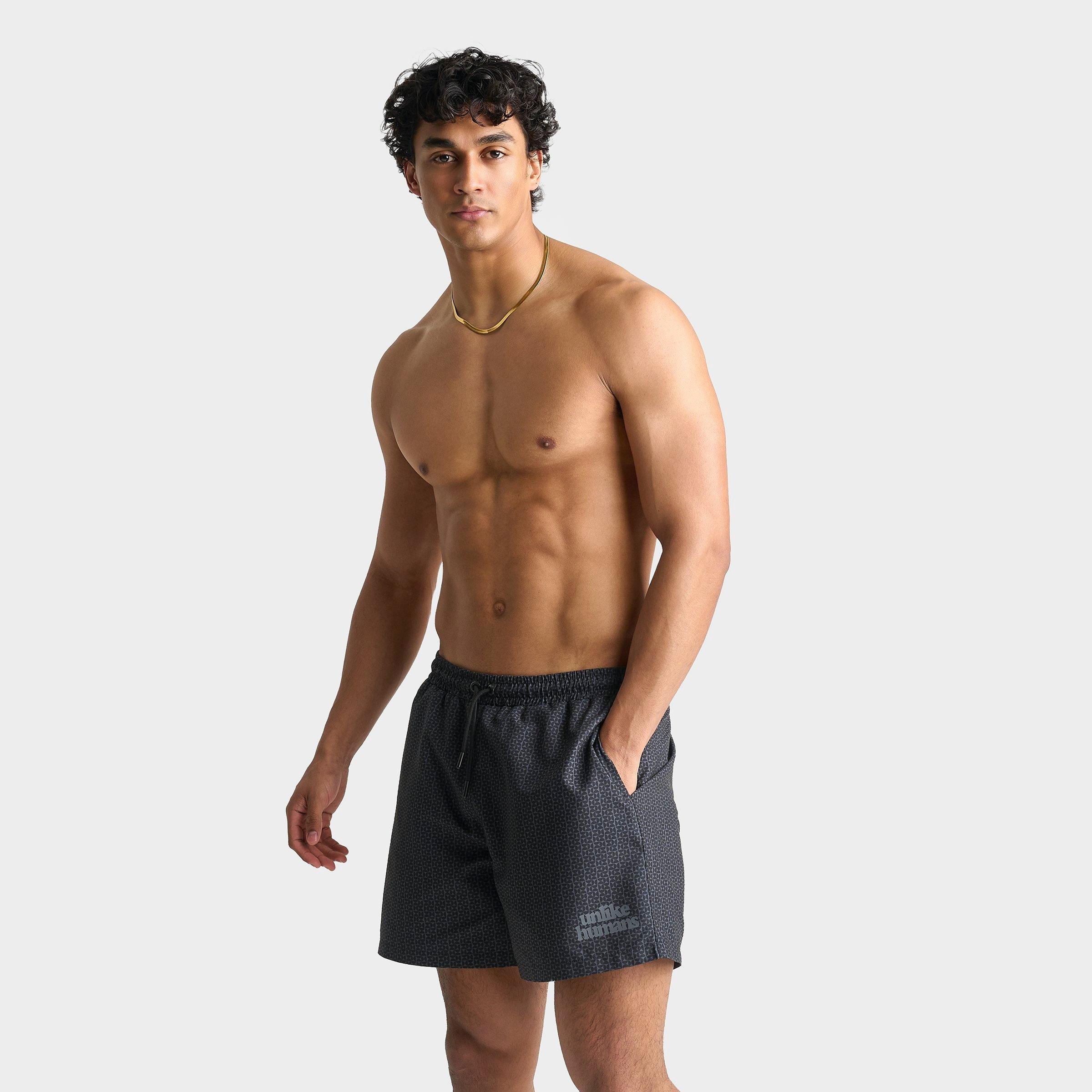 Men's Unlike Humans Wavey Swim Shorts