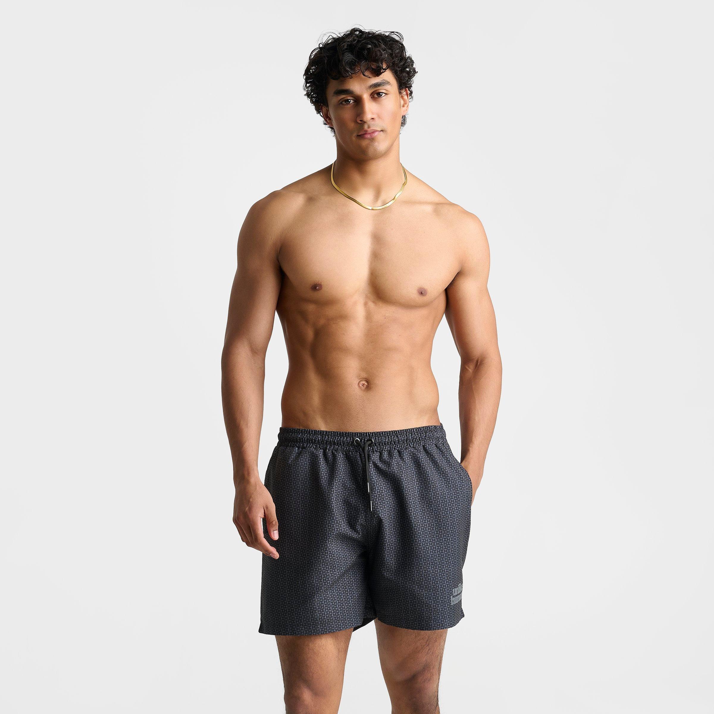 Men's Unlike Humans Wavey Swim Shorts