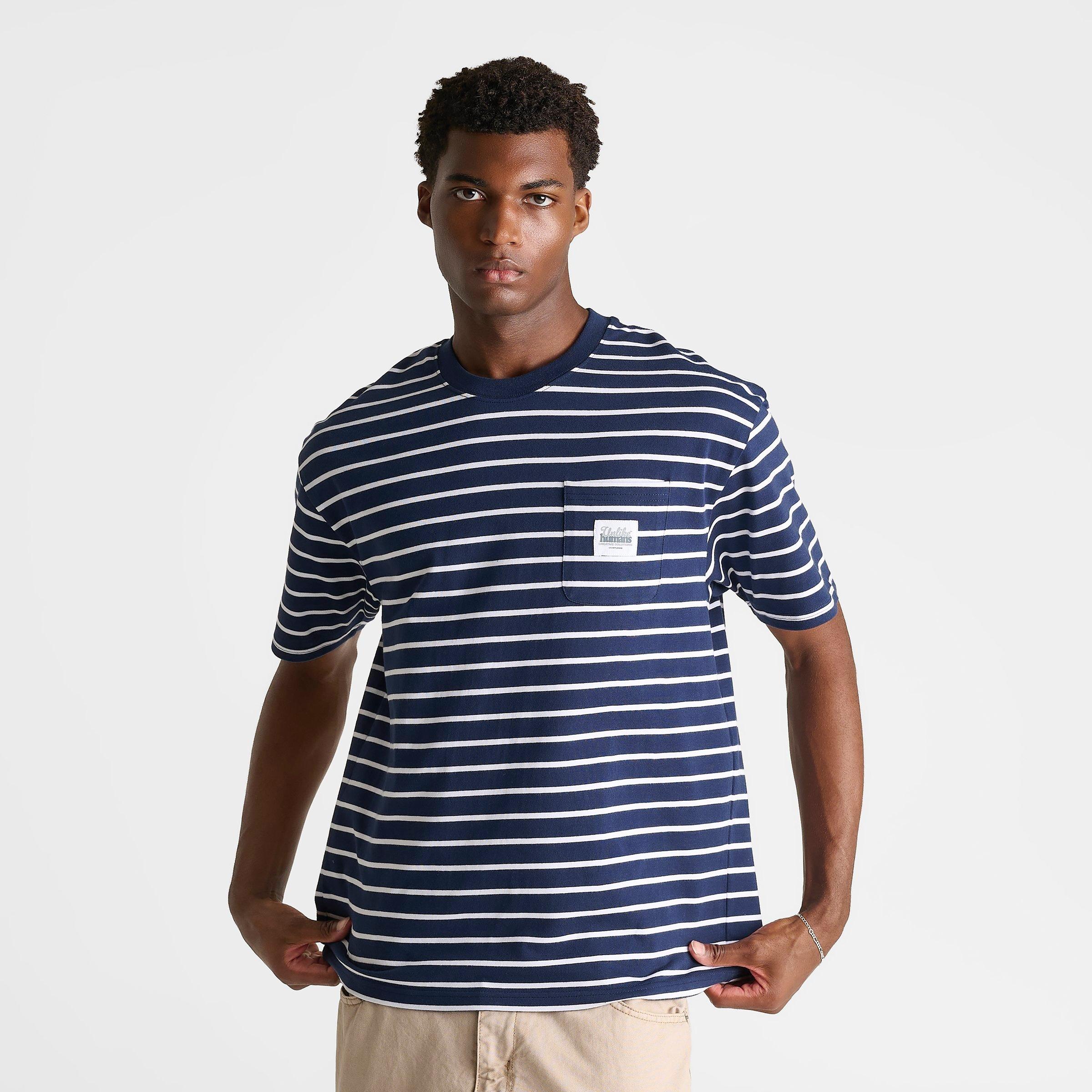 Men's Unlike Humans Ten Stripes Pocket T-Shirt