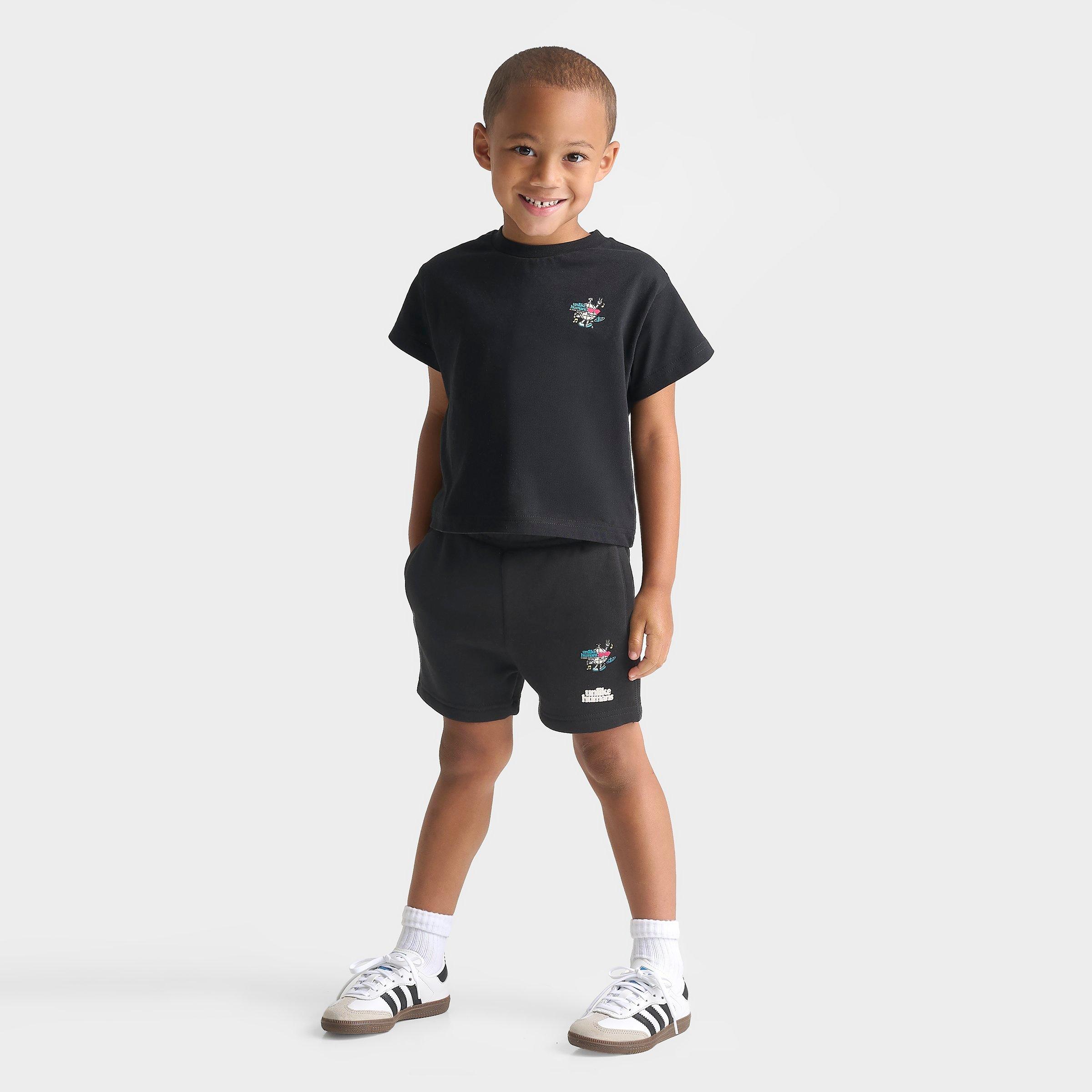 Kids' Toddler Unlike Humans Summer Party T-Shirt and Shorts Set