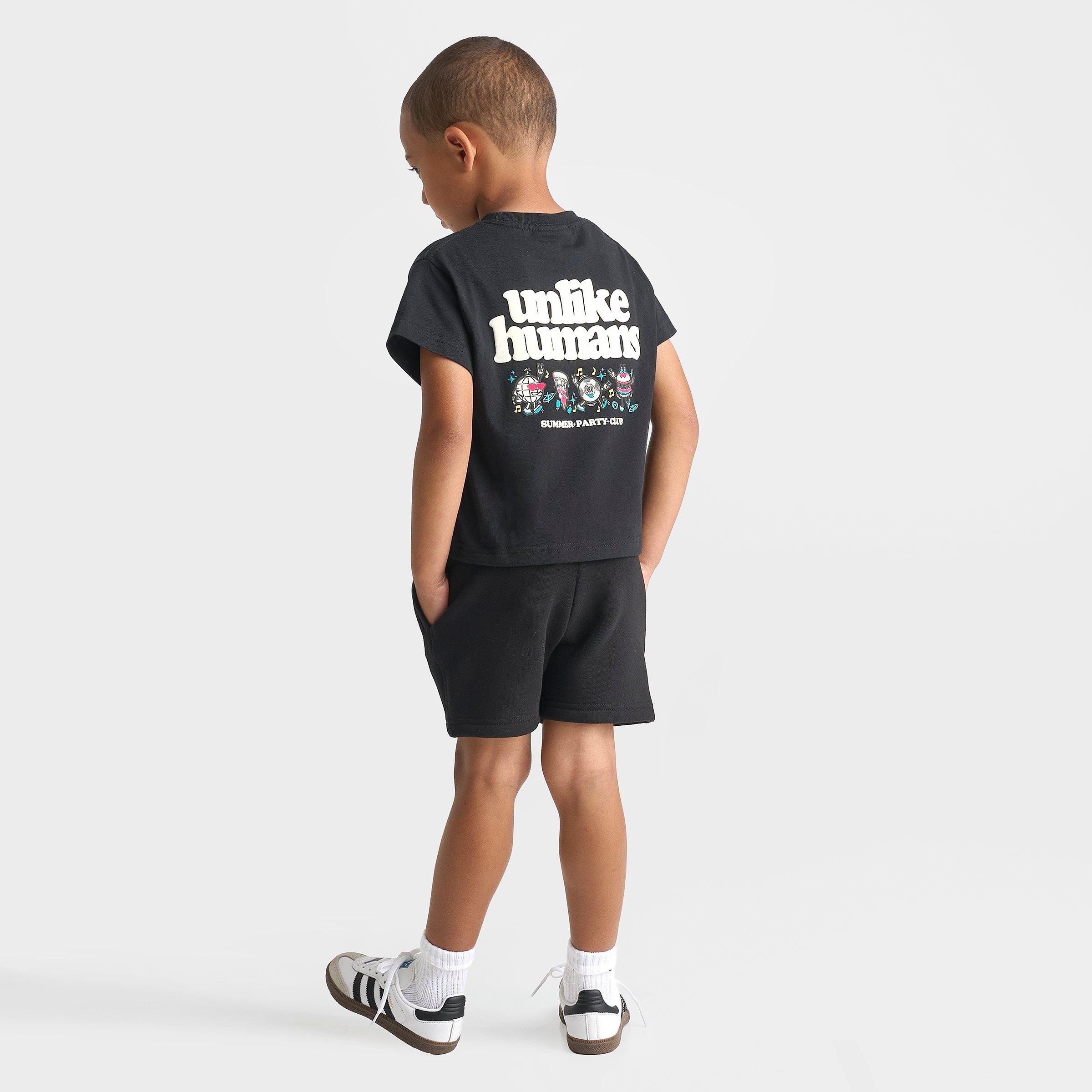 Kids' Toddler Unlike Humans Summer Party T-Shirt and Shorts Set