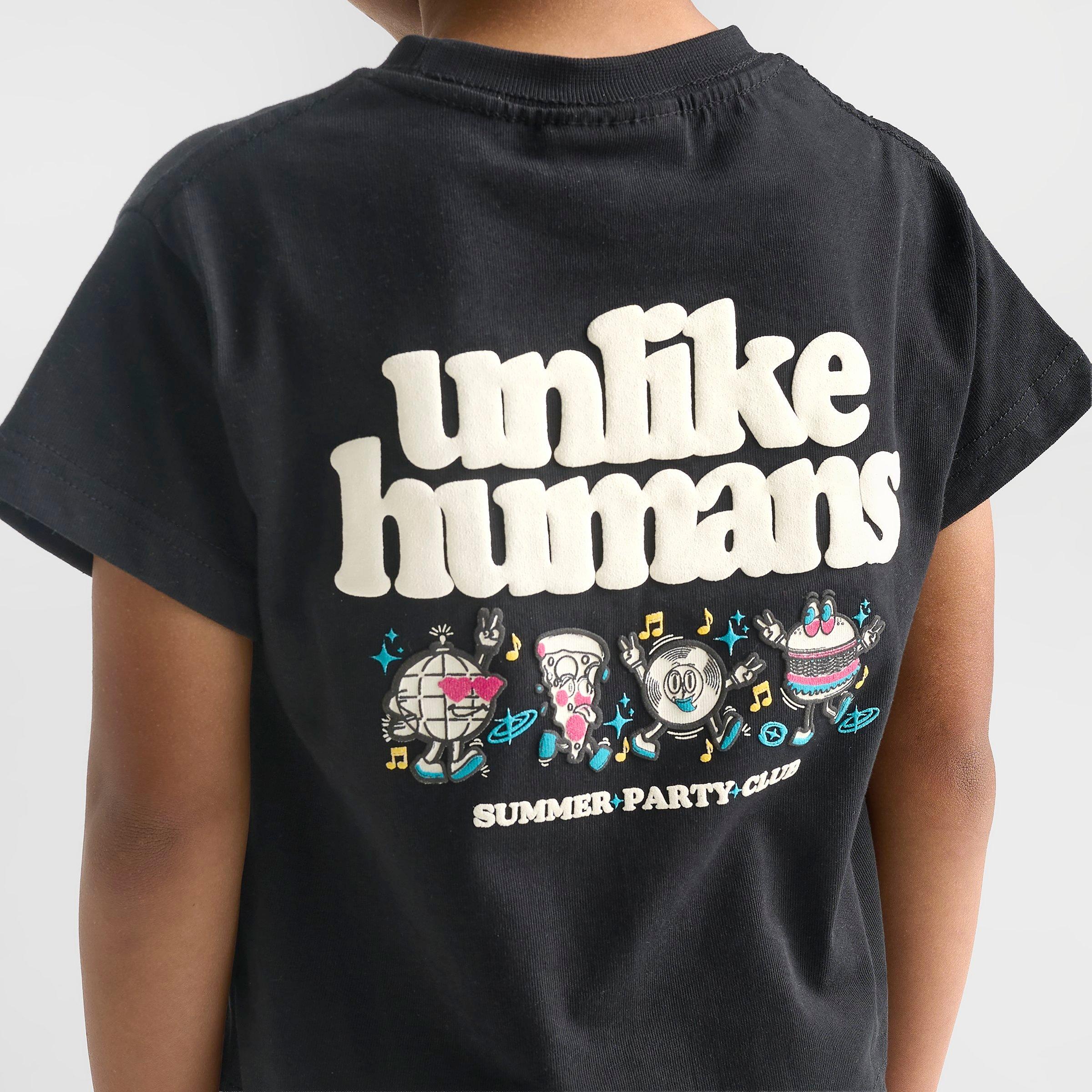 Kids' Toddler Unlike Humans Summer Party T-Shirt and Shorts Set