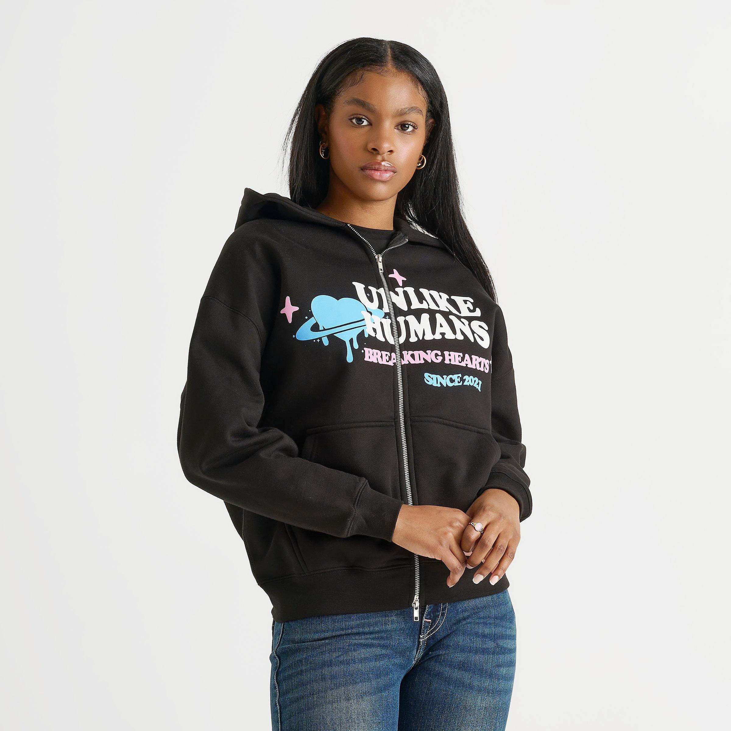 Women's Unlike Humans Heartbreaker Full-Zip Hoodie