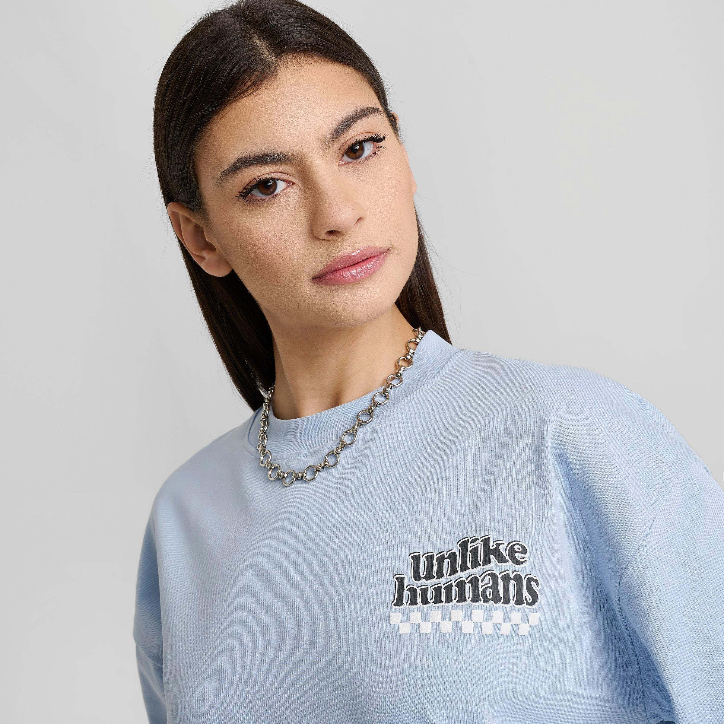 Women's Unlike Humans Cereal Boyfriend T-Shirt