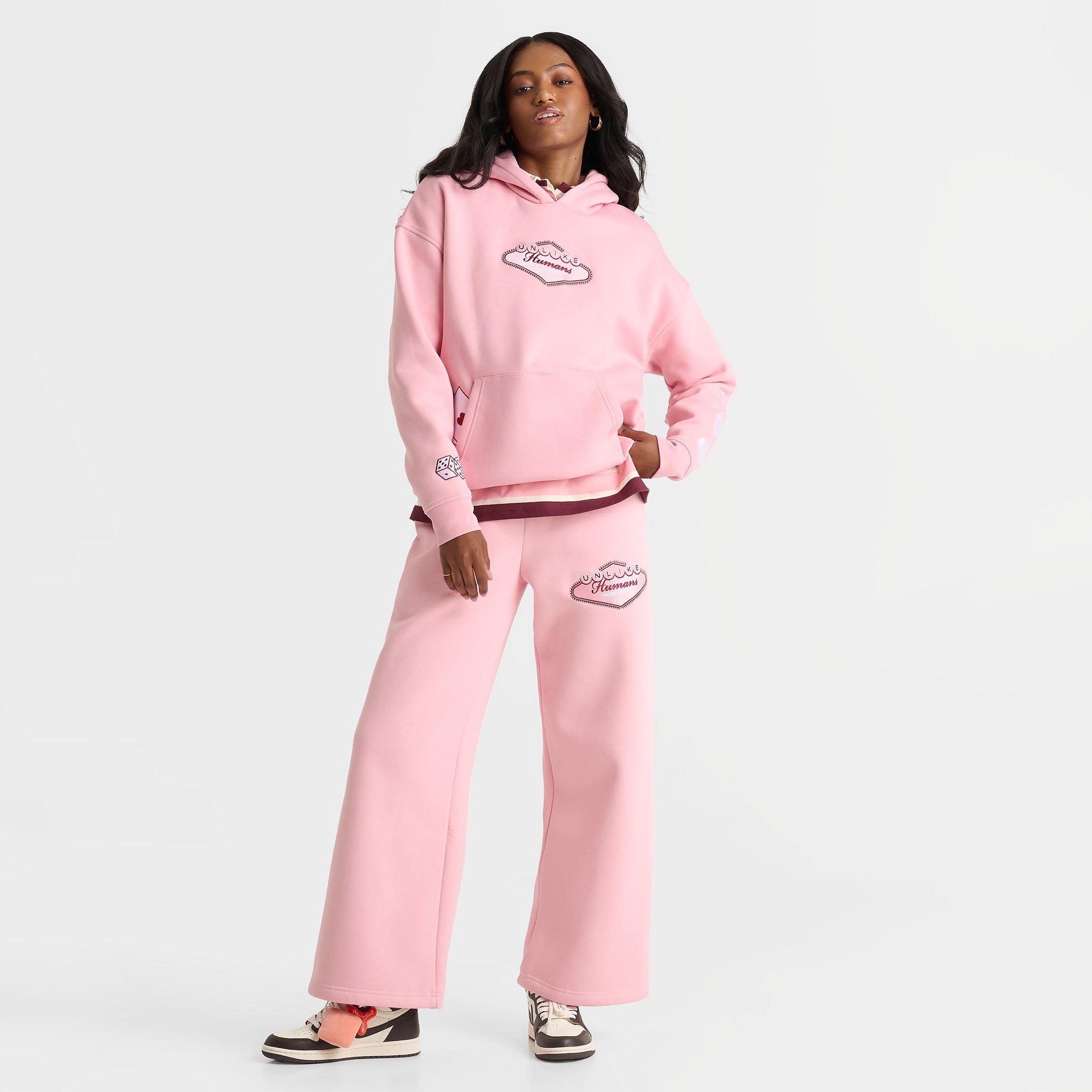 Women's Unlike Humans Casino Wide-Leg Jogger Pants