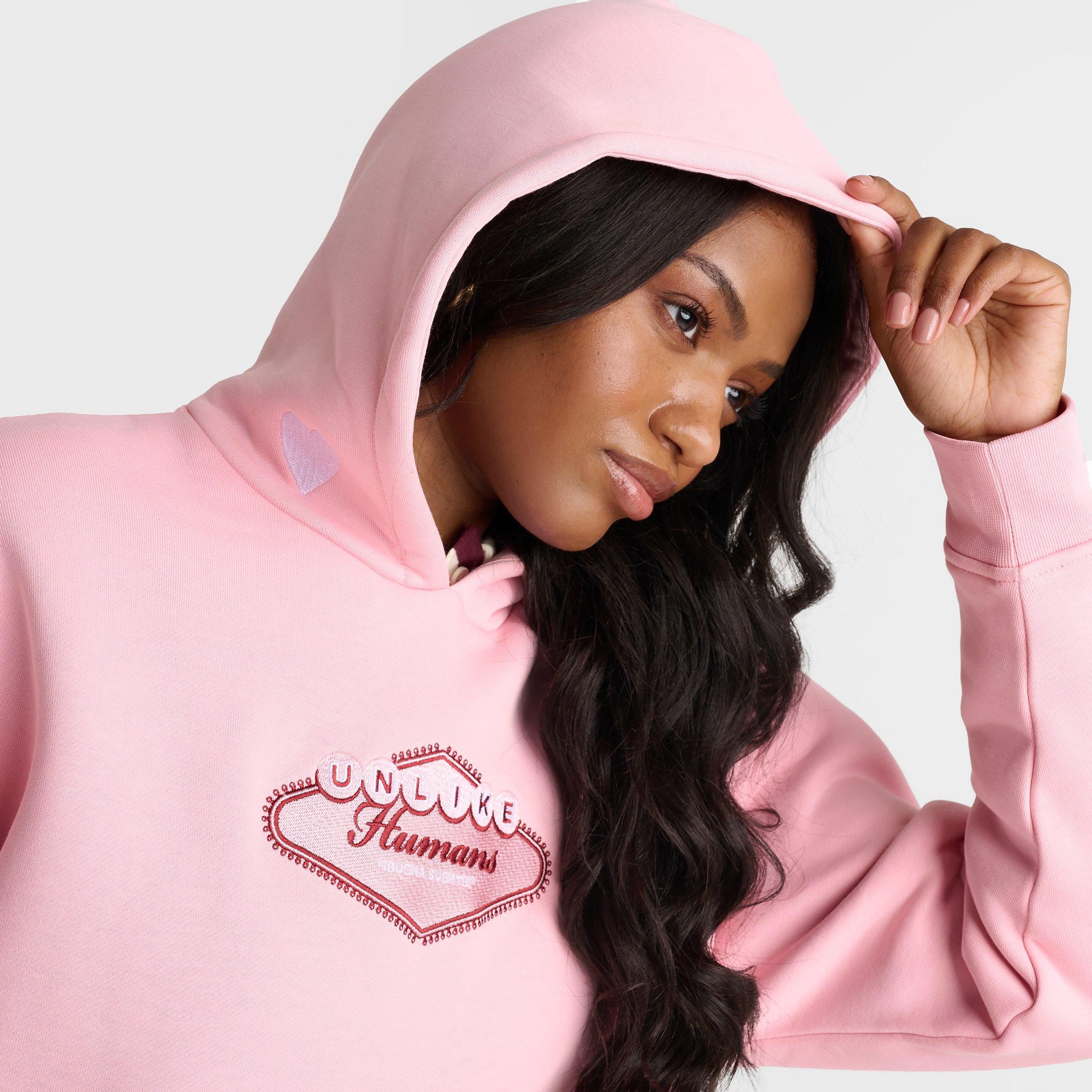 Women's Unlike Humans Casino Oversized Pullover Hoodie