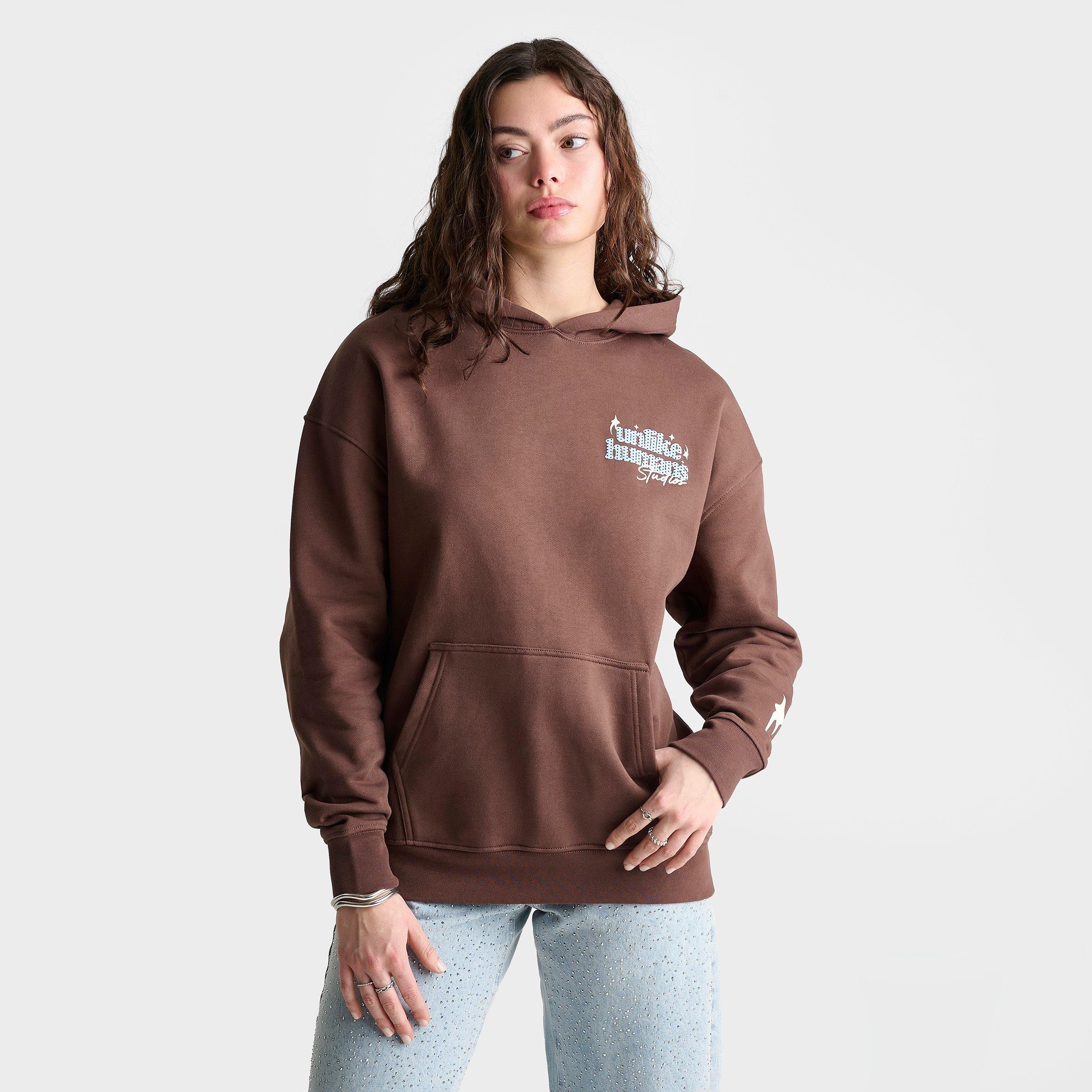 Women's Unlike Humans Studios Polka Dot Graphic Pullover Hoodie