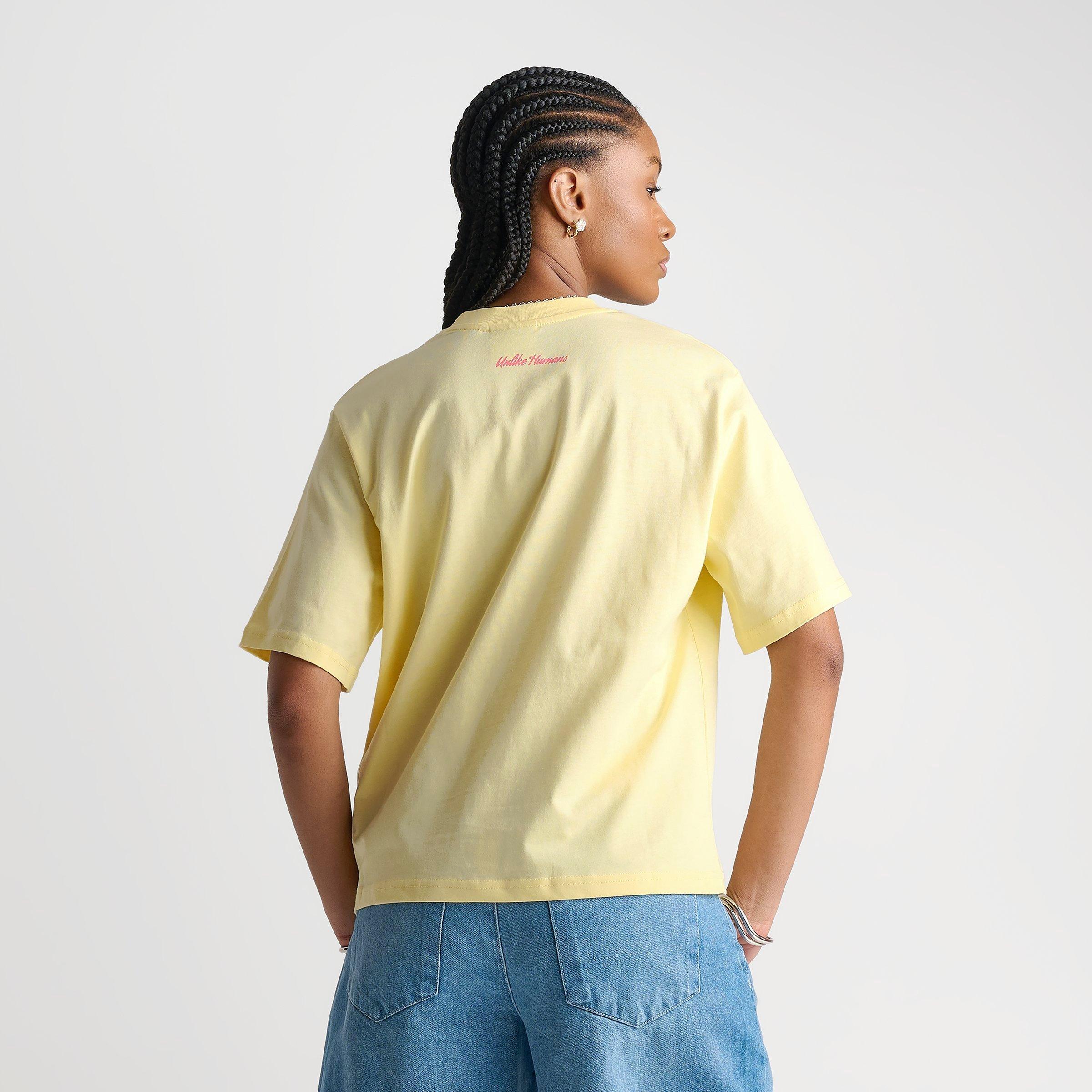 Women's Unlike Humans Tropical Boxy T-Shirt
