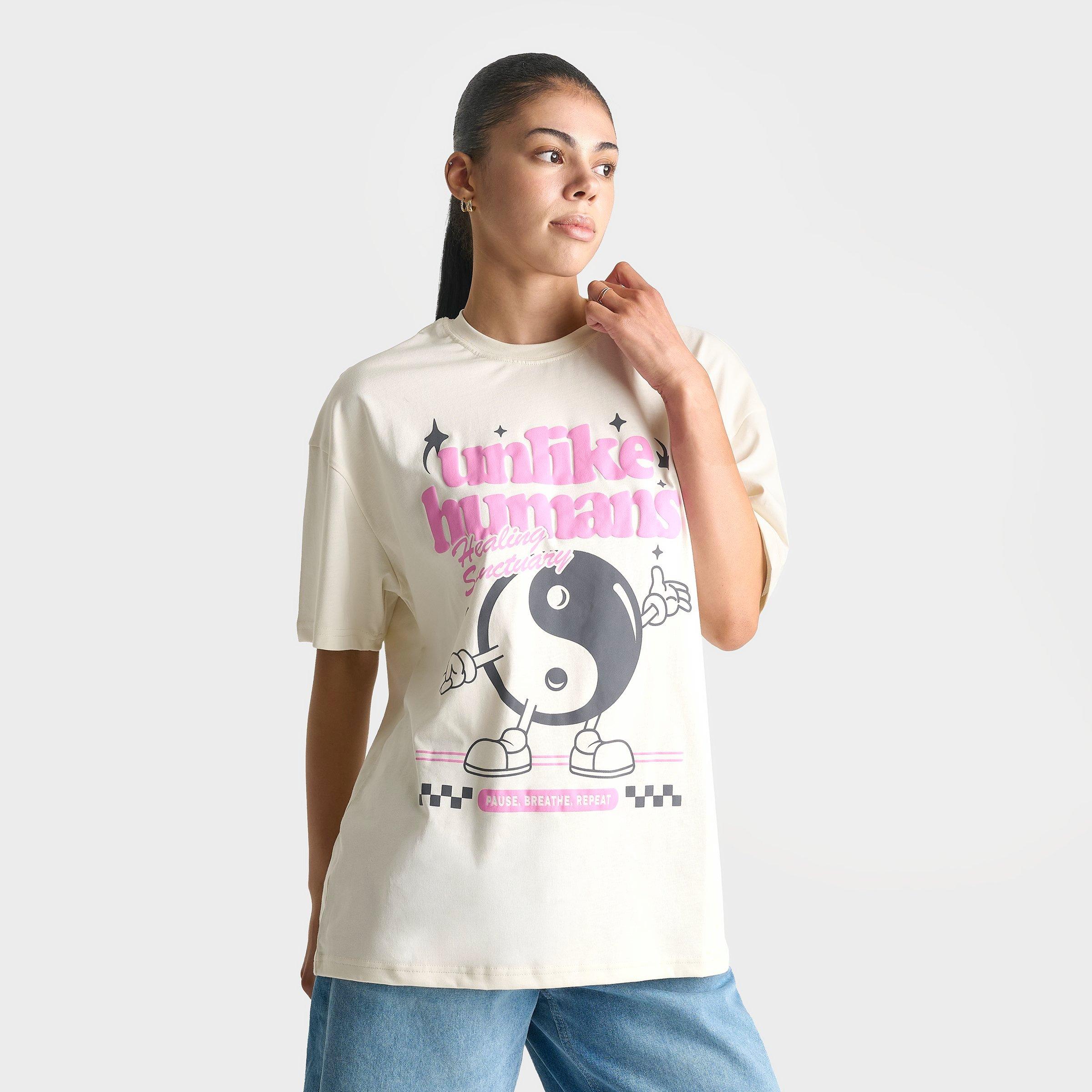 Women's Unlike Humans Yin Yang T-Shirt