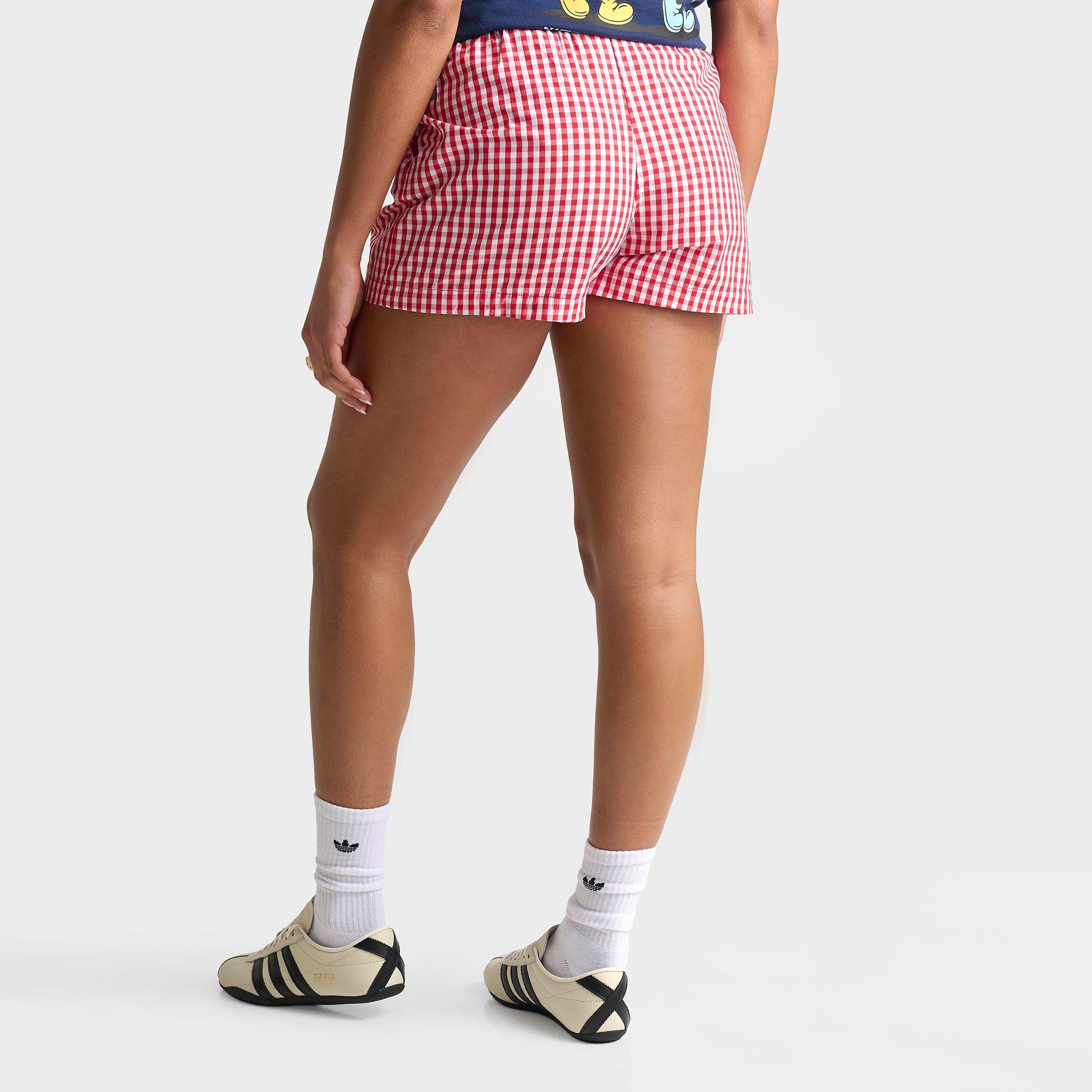 Women's Unlike Humans Gingham Boxer Shorts
