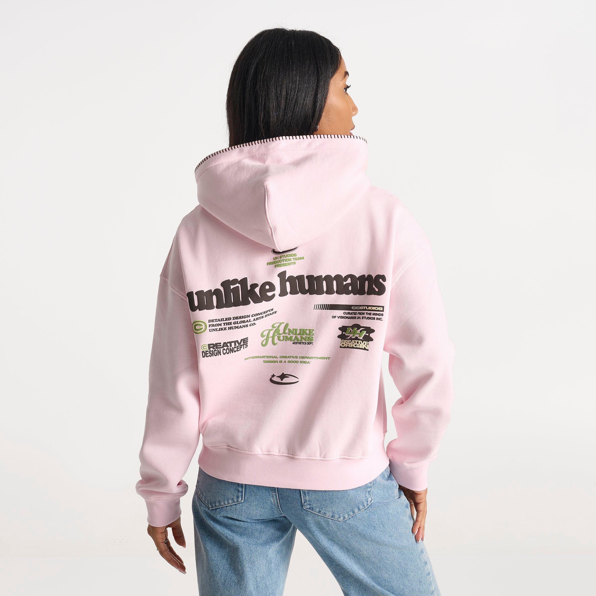 Women's Unlike Humans Highline Boxy Pullover Hoodie