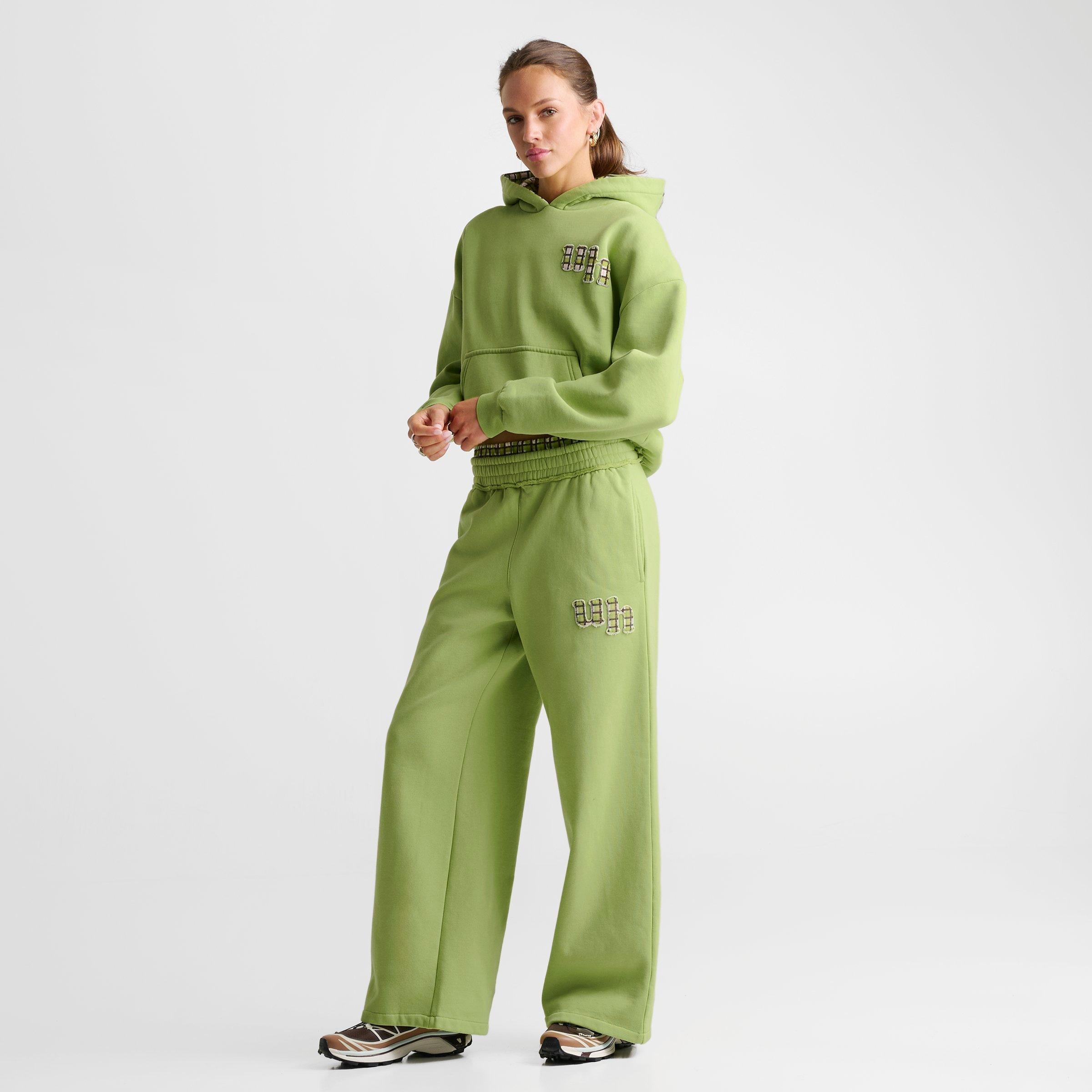 Women's Unlike Humans Washed Check Pullover Hoodie
