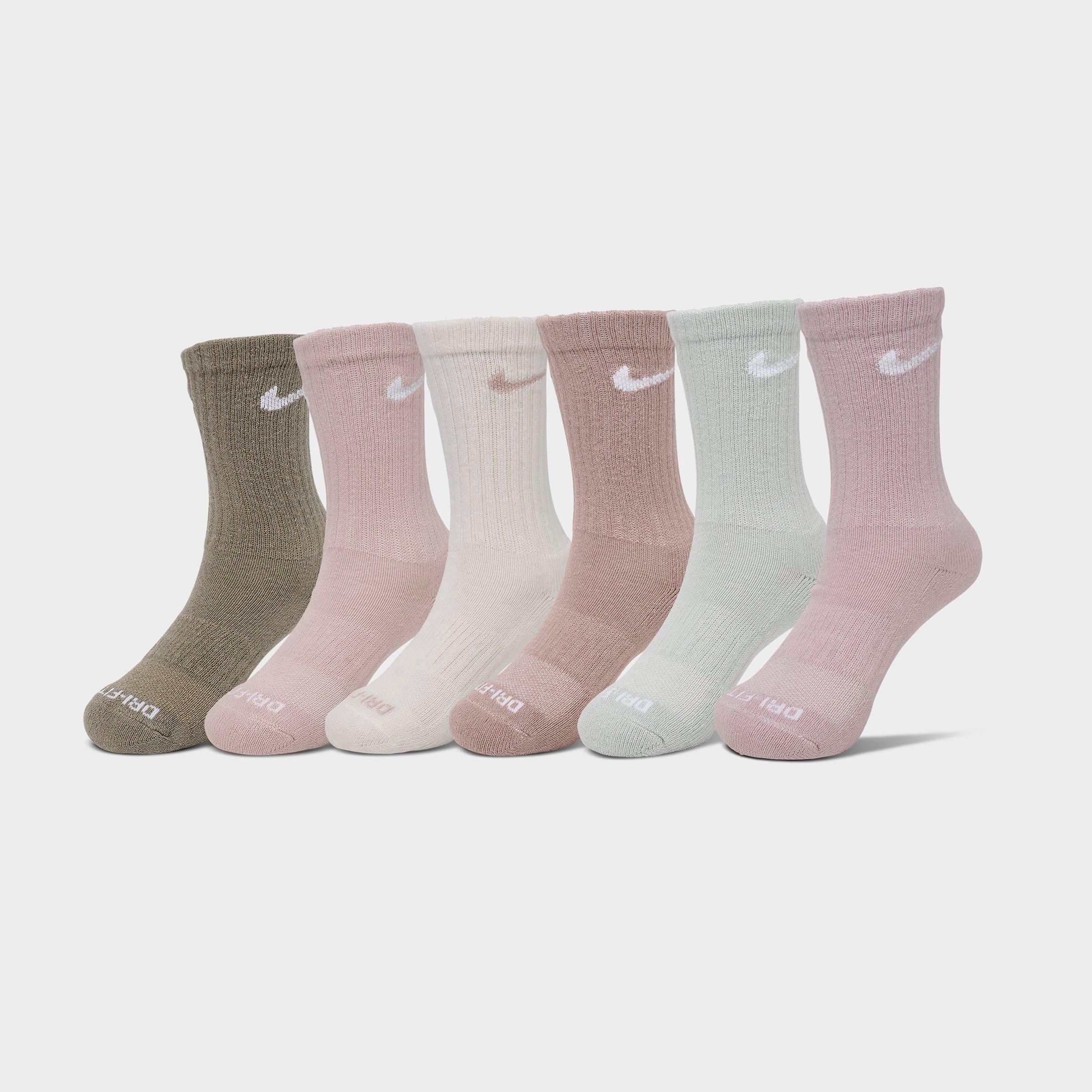Little Kids' Nike Dri-Fit Crew Socks (6-Pack)