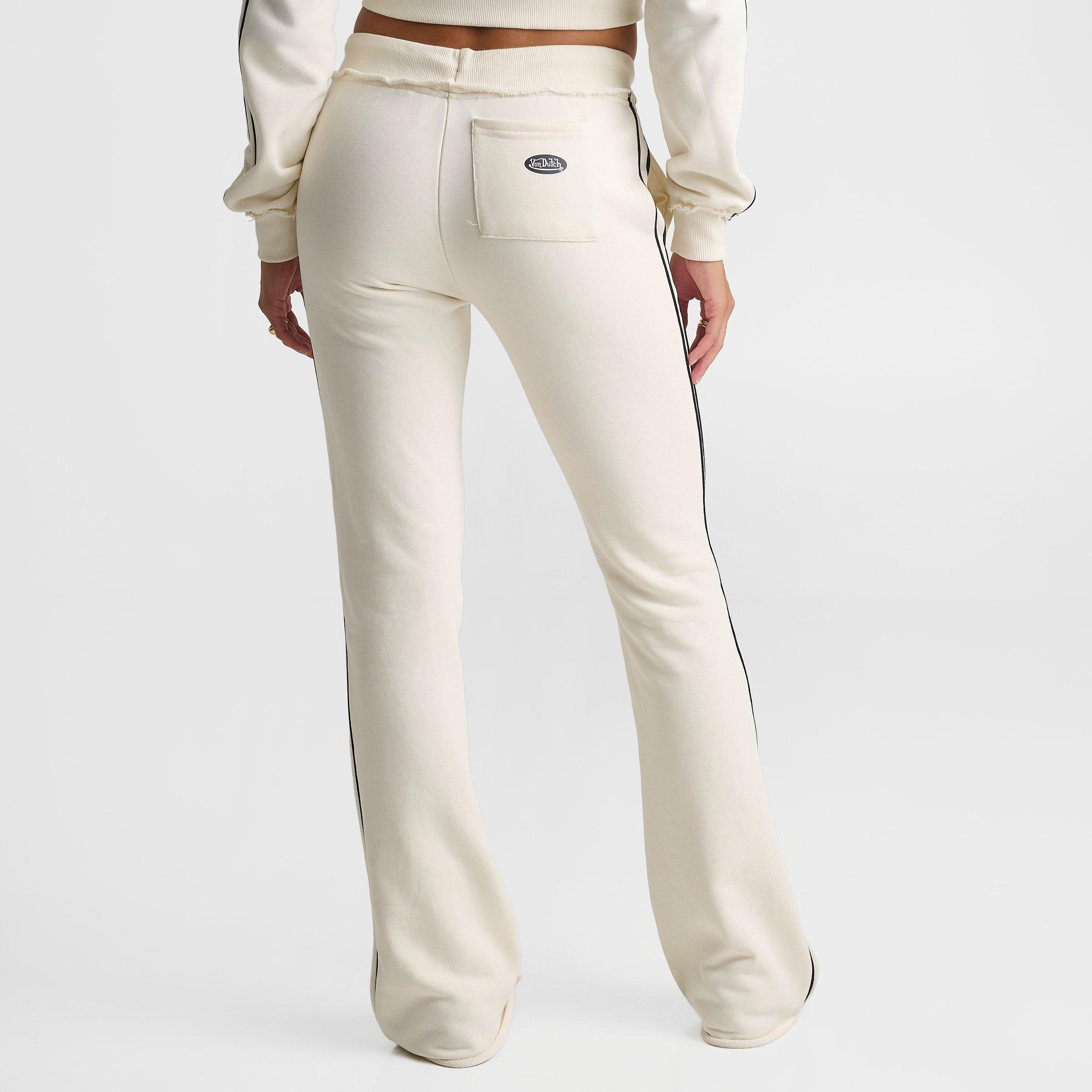 Women's Von Dutch Raw Edge Flare Jogger Pants
