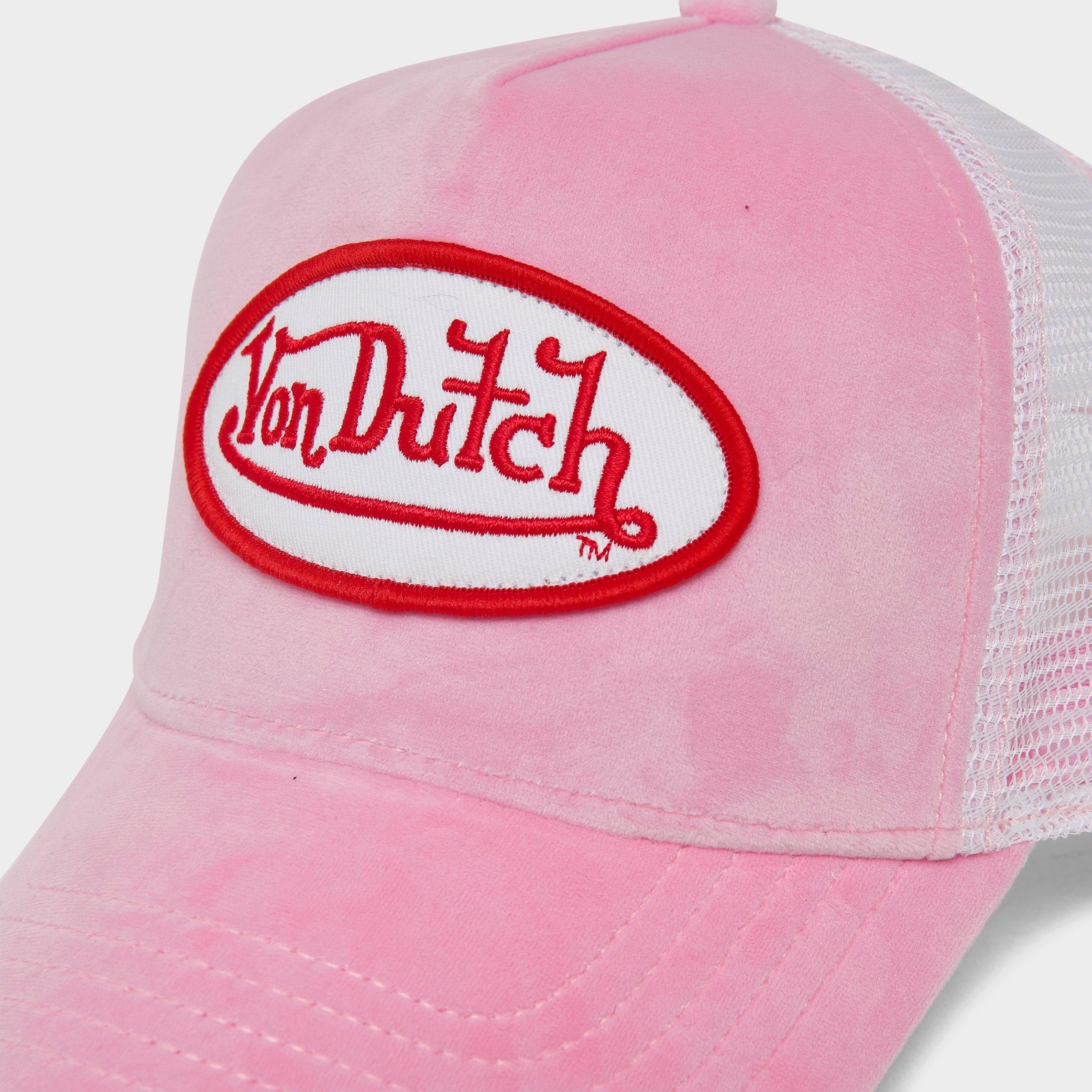 Von Dutch Velvet Trucker Hat