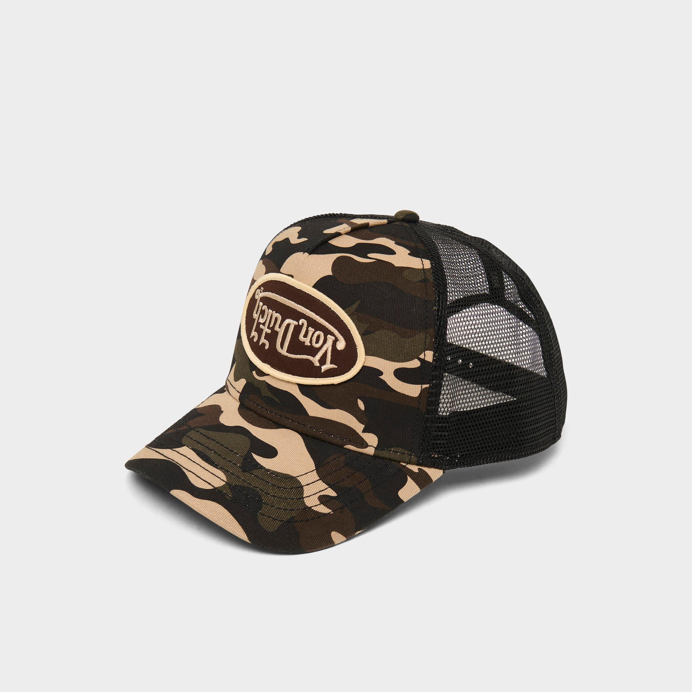 Von Dutch Camo Trucker Hat | JD Sports