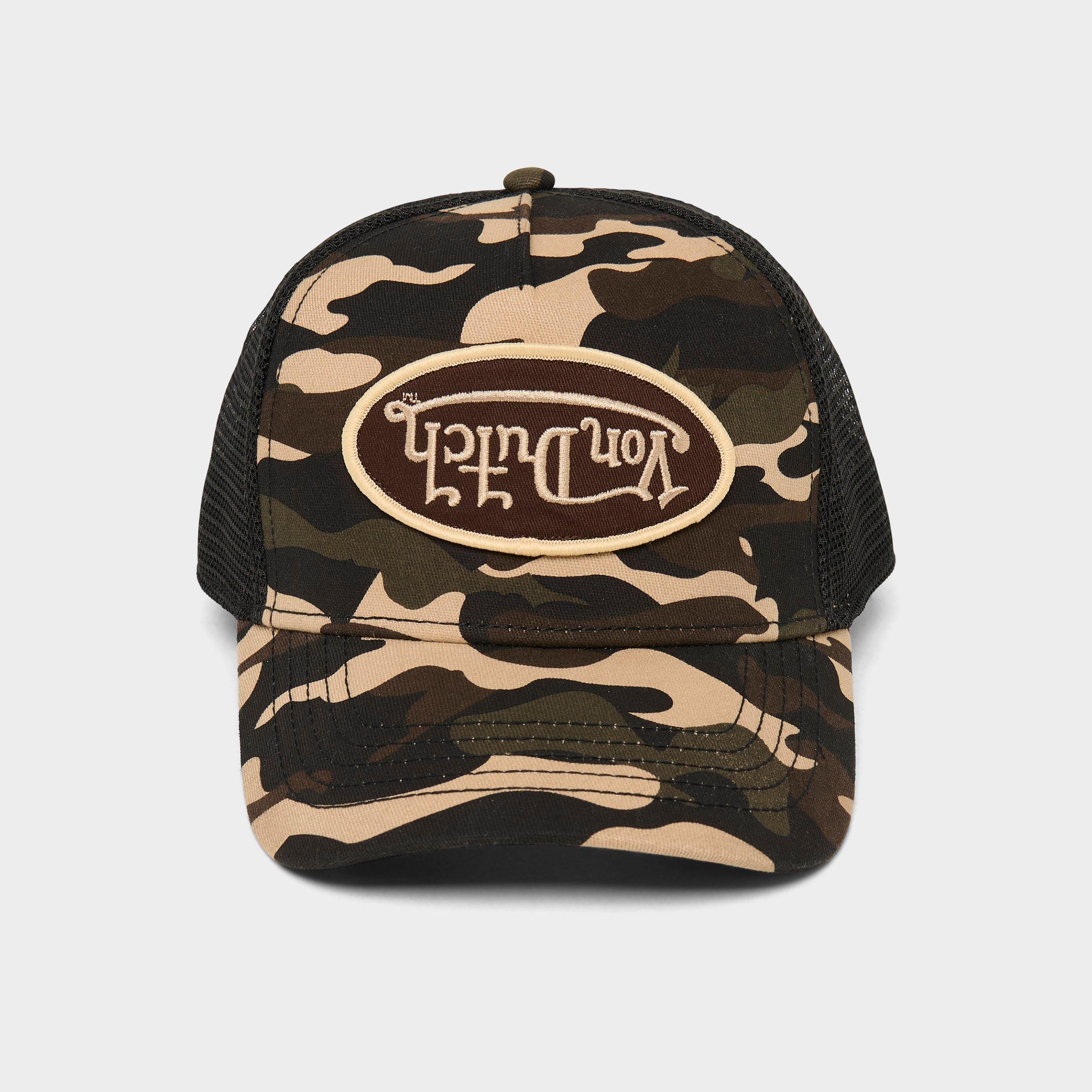 Von Dutch Camo Trucker Hat