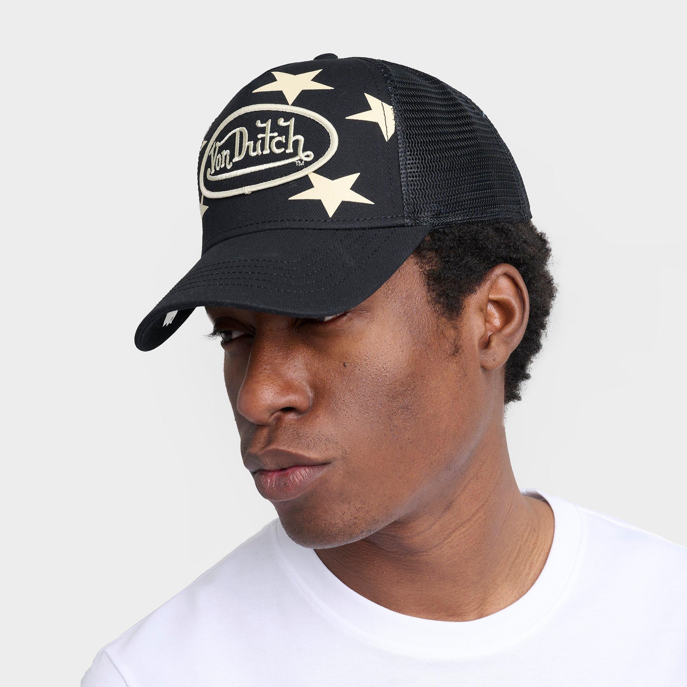 von dutch vap Von Dutch Americana Trucker Hat in Black/White