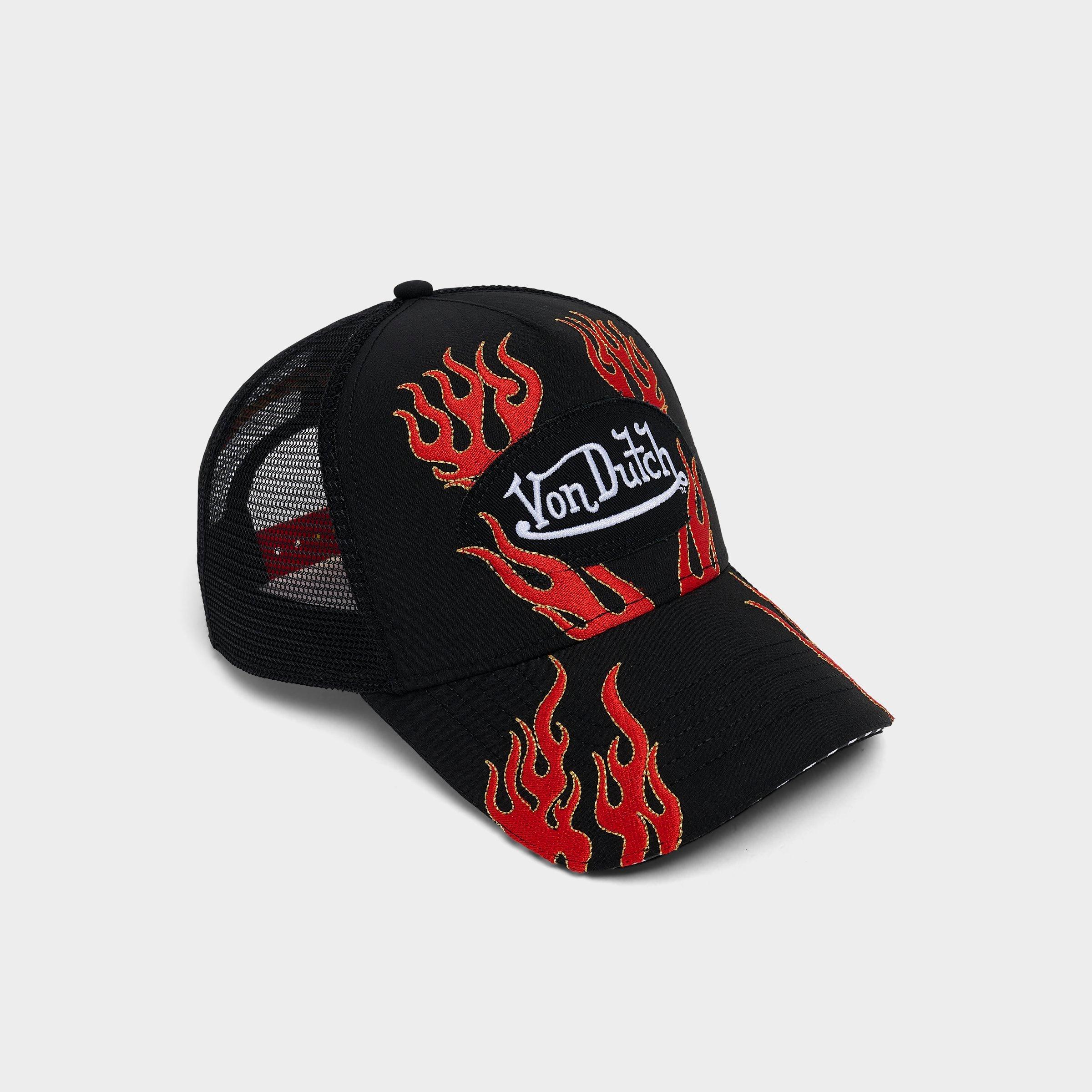 Von Dutch Flame Trucker Hat