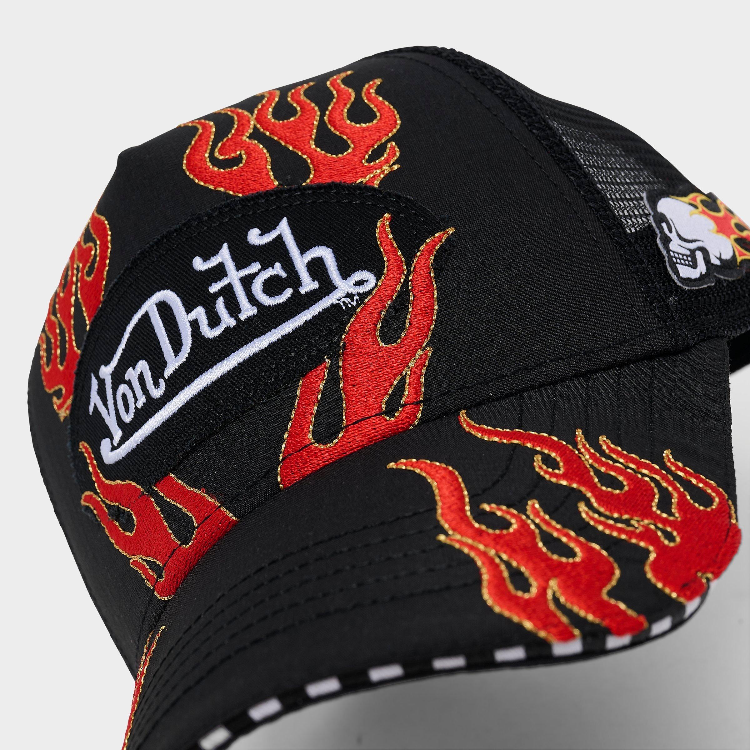 Von Dutch Flame Trucker Hat