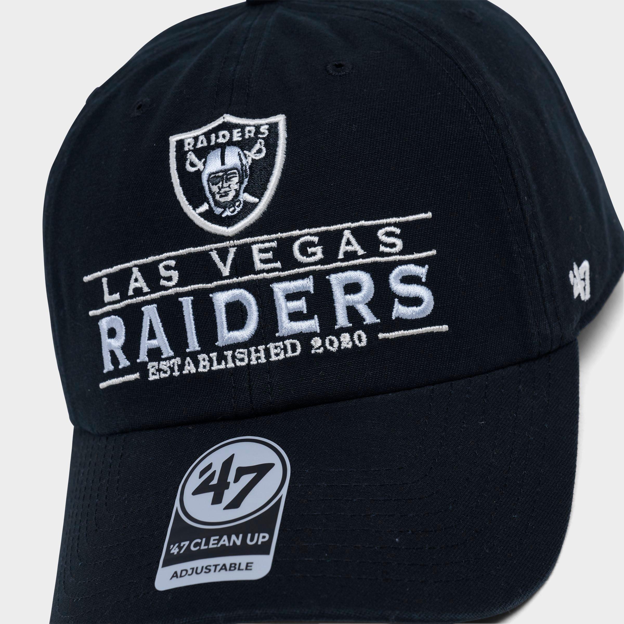 '47 Las Vegas Raiders NFL Vernon Clean Up Strapback Hat