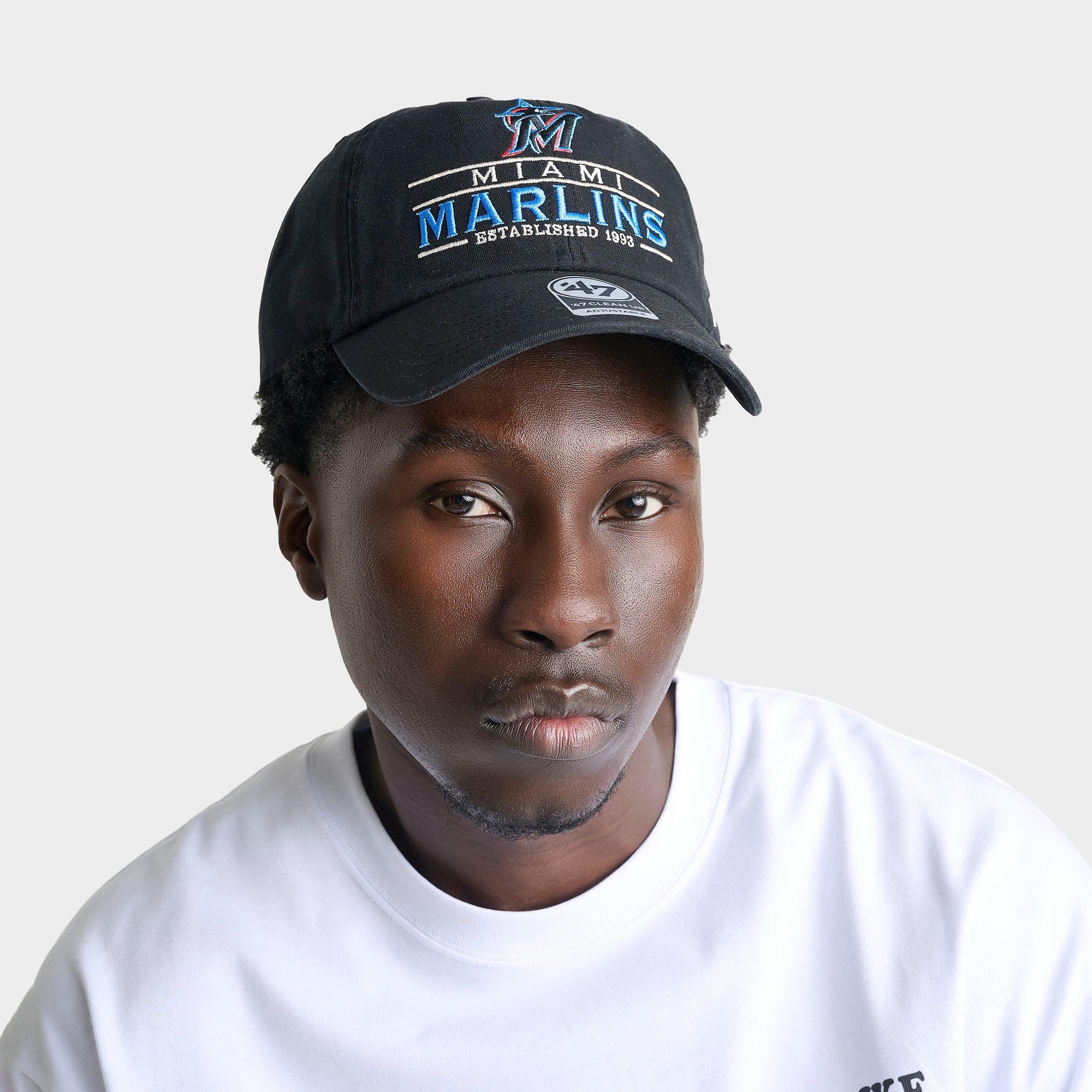 '47 Miami Marlins MLB Vernon Clean Up Strapback Hat