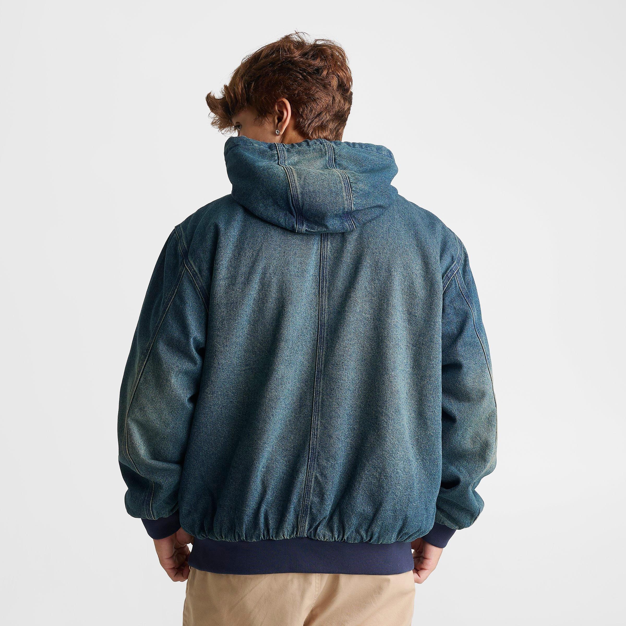 Men's Vans Eli Workwear Full-Zip Hooded Denim Jacket
