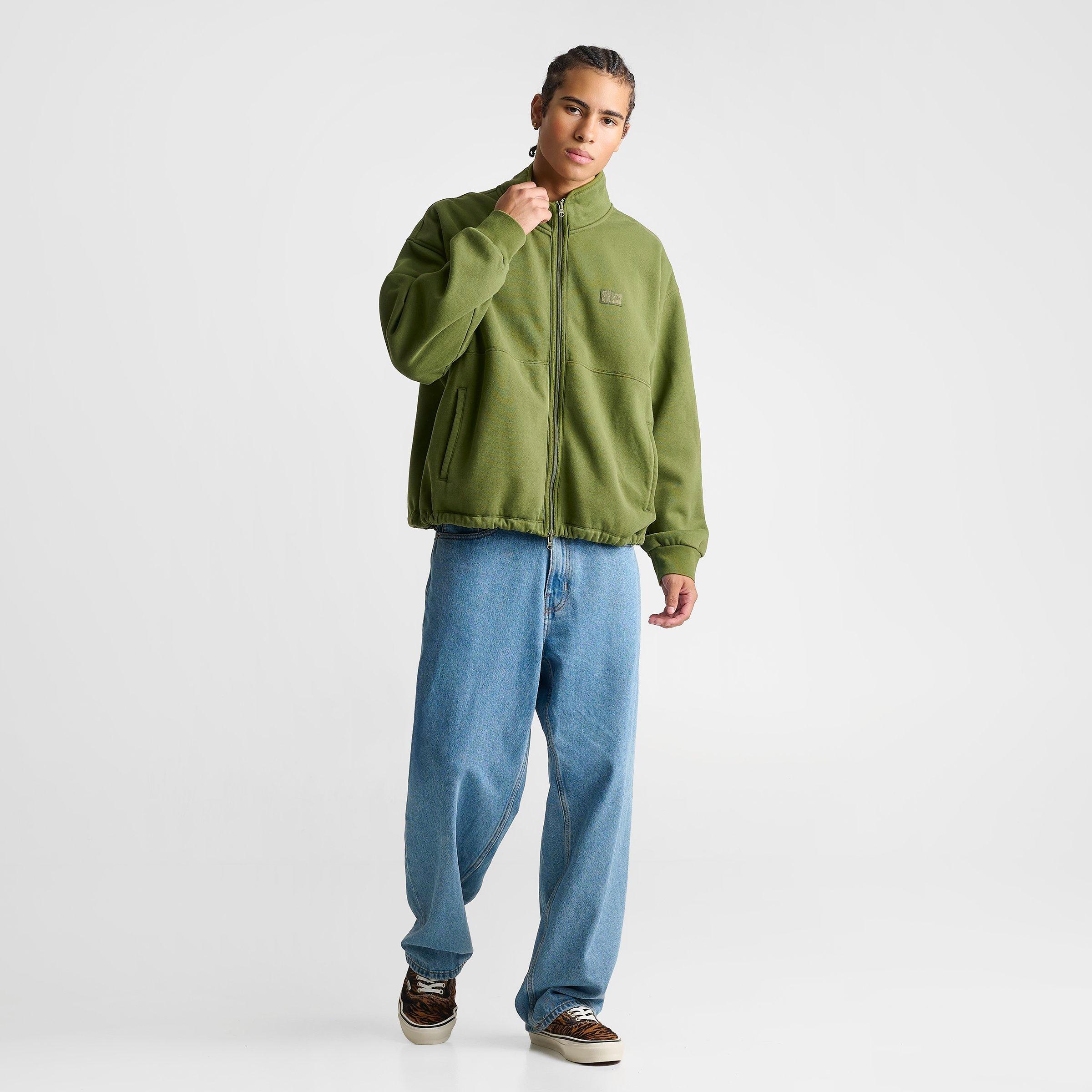 Men's Vans Mock Neck Fleece Full-Zip Jacket