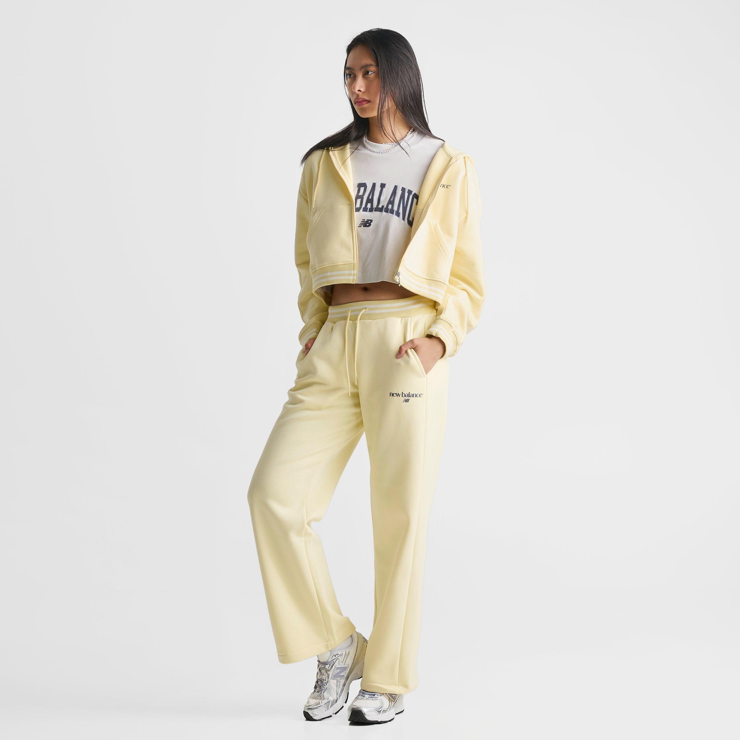 Women's New Balance Rib Wide-Leg Pants